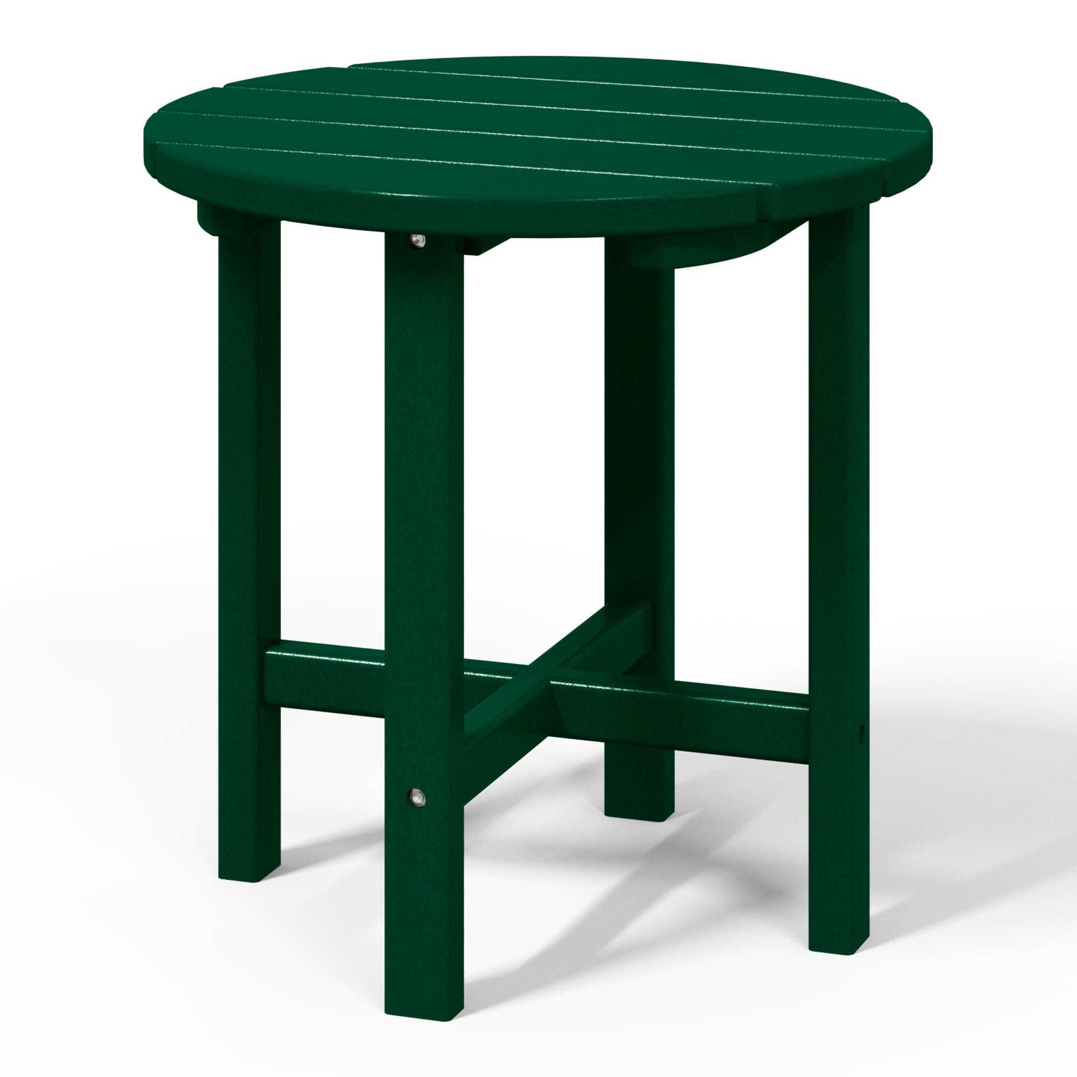 Seaside Outdoor Side Table, Dark Green, large