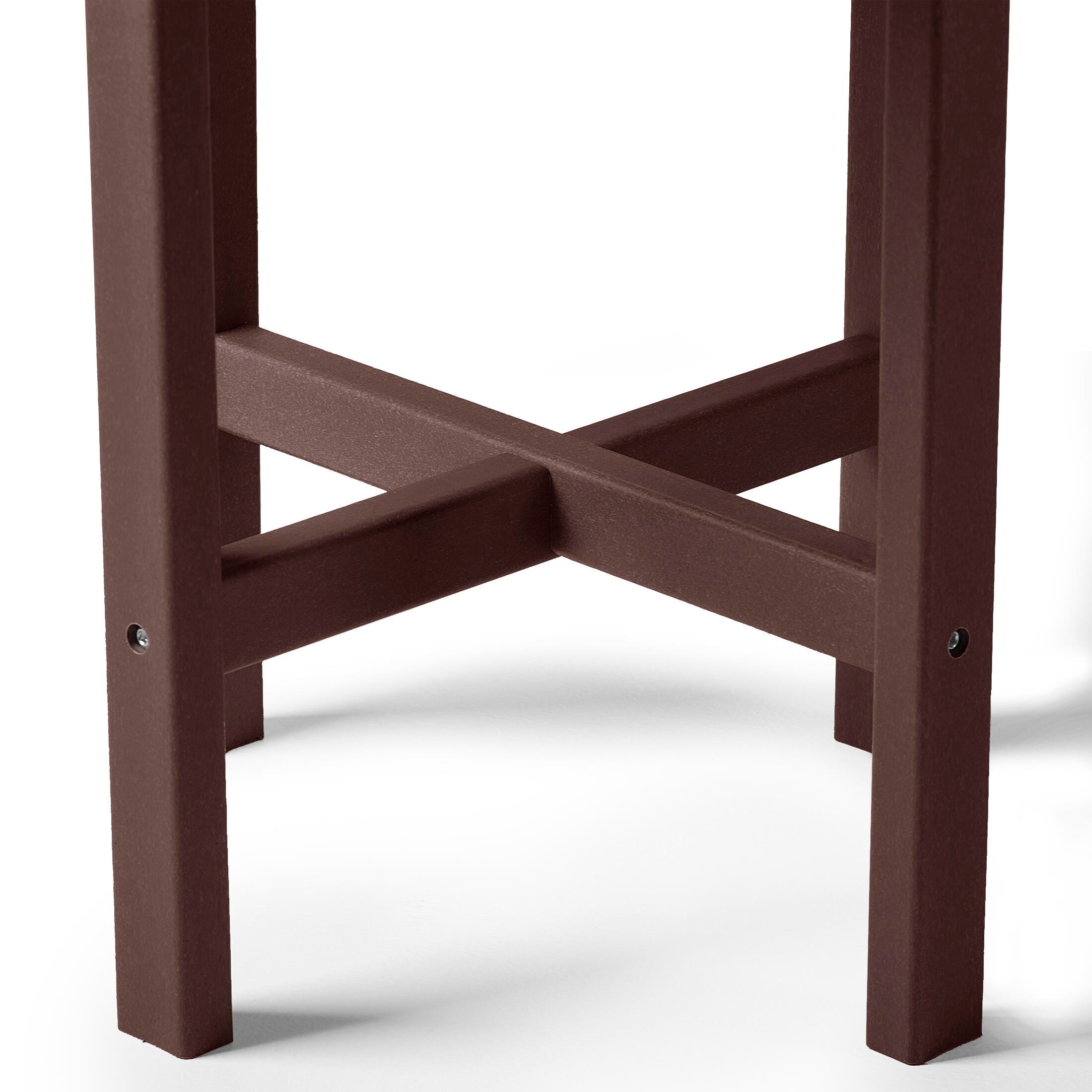 Seaside Outdoor Side Table, Dark Brown, large