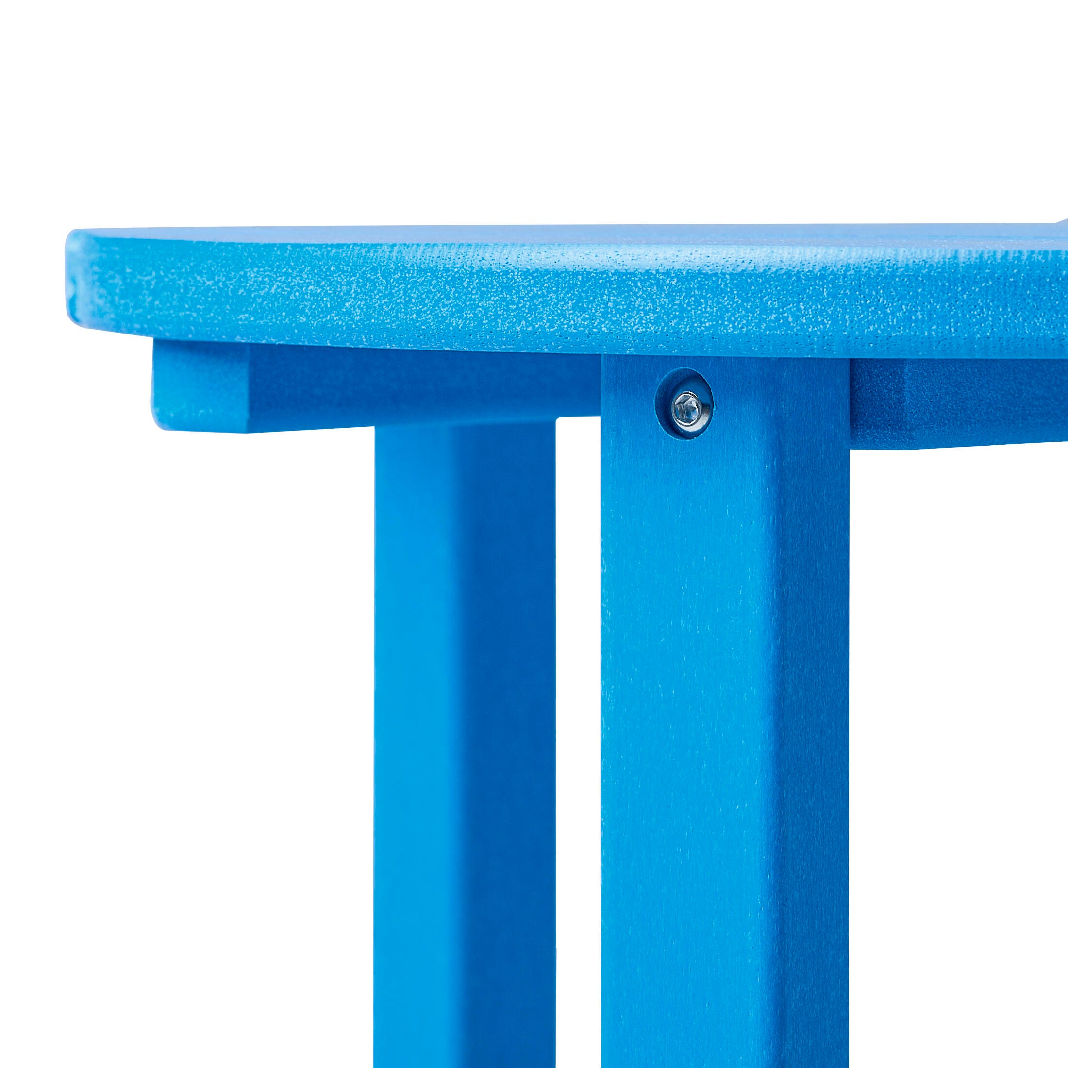 Seaside Outdoor Side Table, Pacific Blue, large
