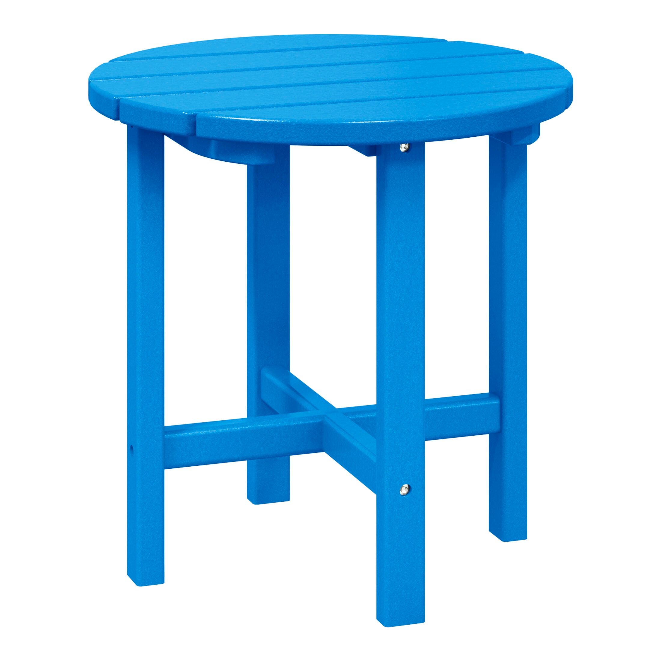 Seaside Outdoor Side Table, Pacific Blue, large