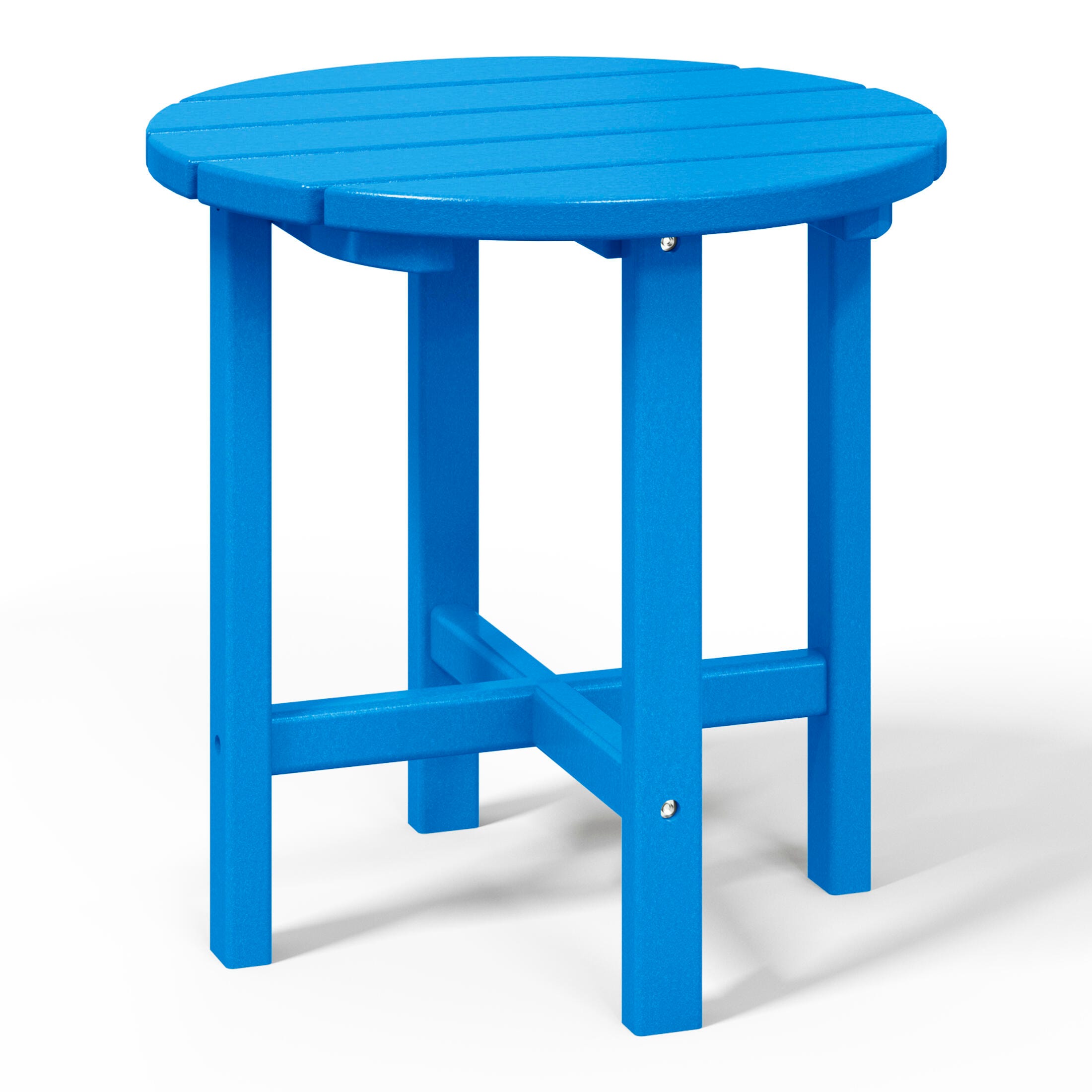 Seaside Outdoor Side Table, Pacific Blue, large