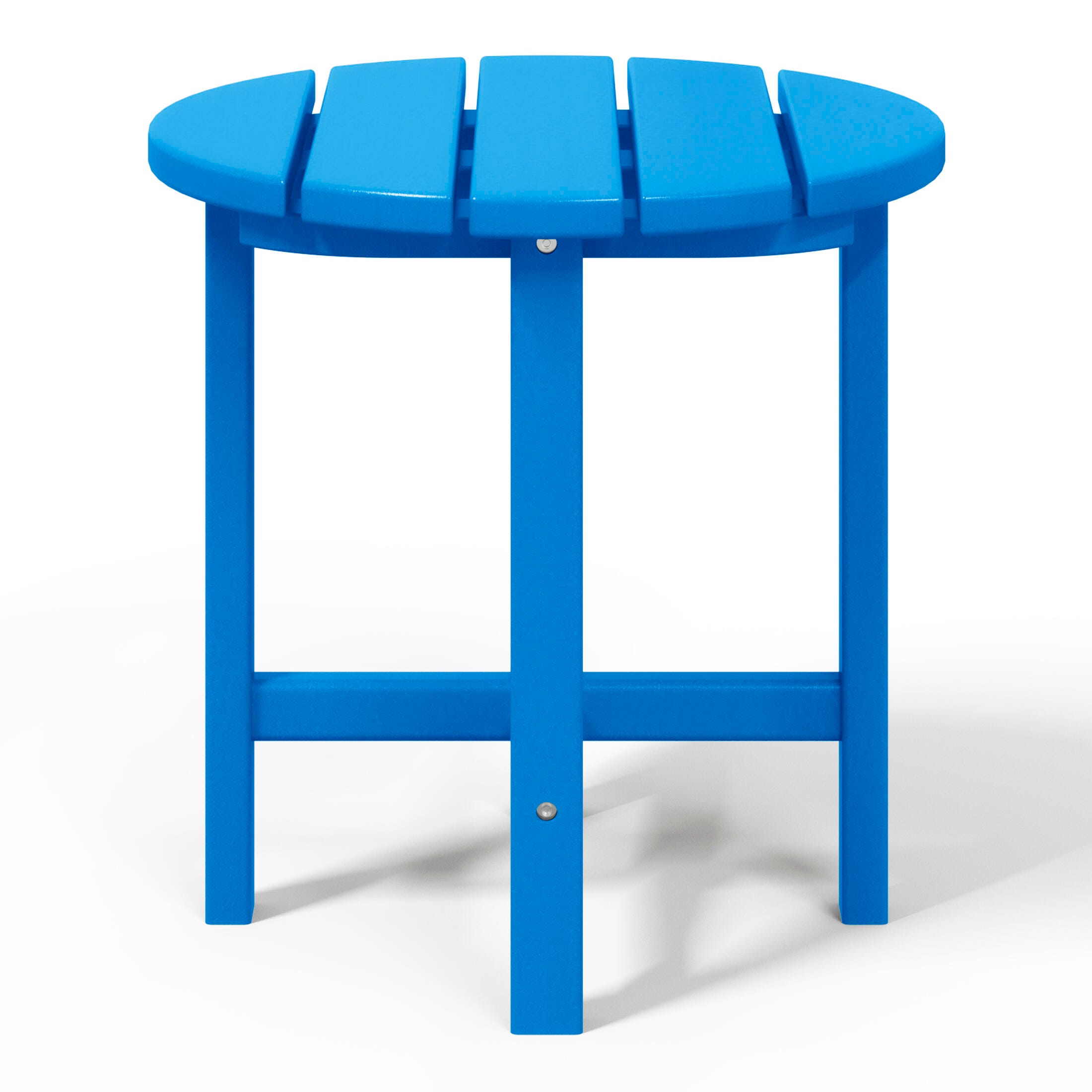 Seaside Outdoor Side Table, Pacific Blue, large