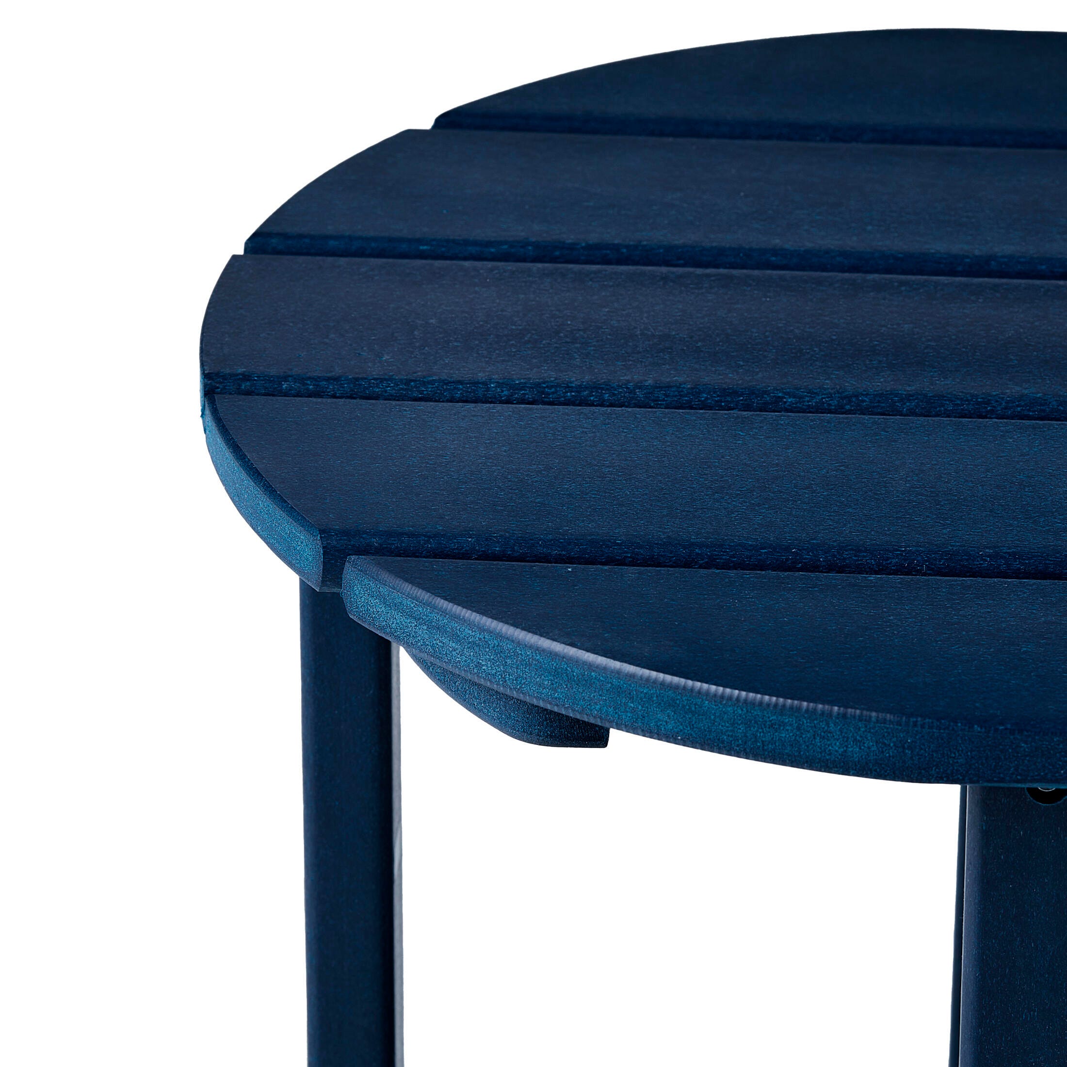 Seaside Outdoor Side Table, Navy Blue, large