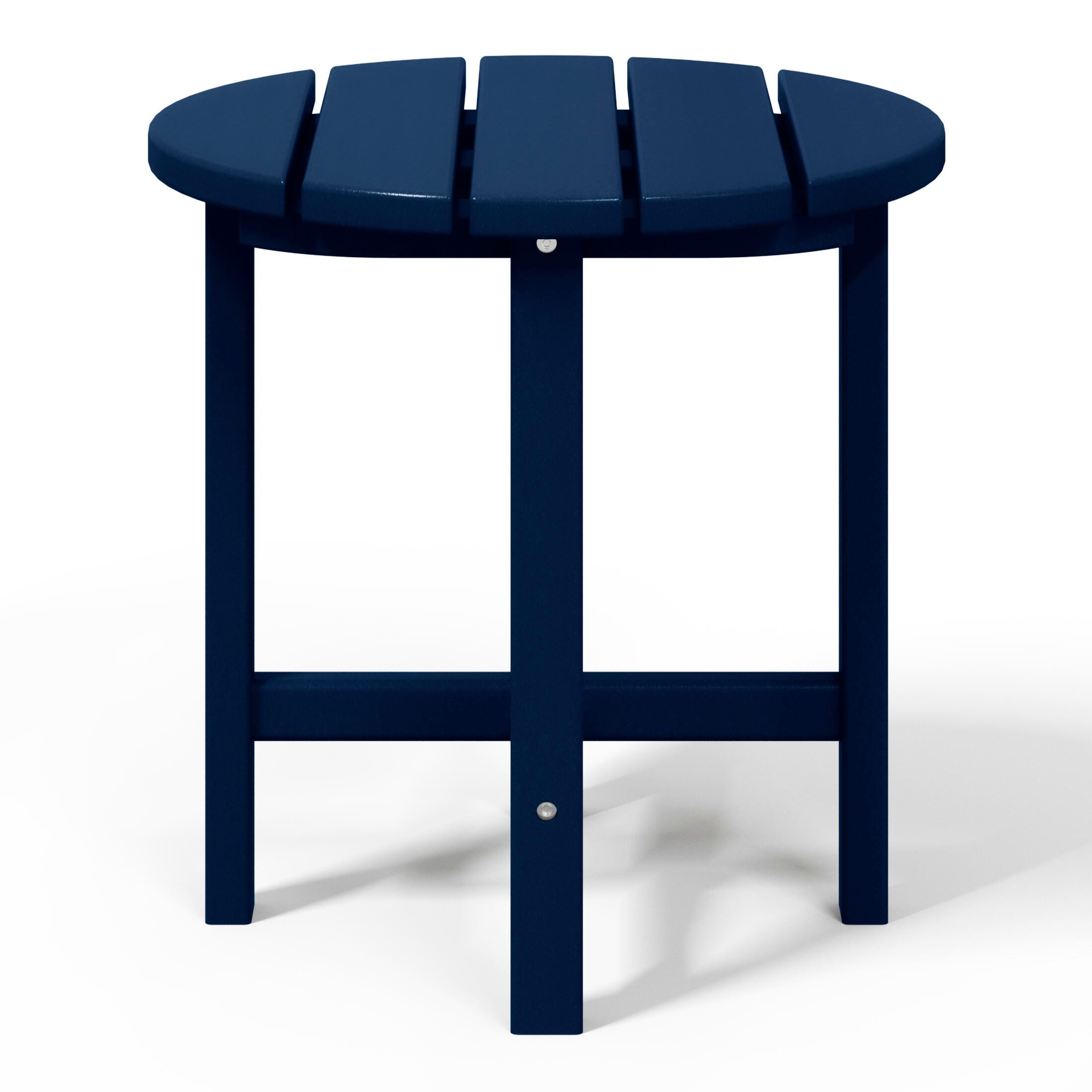 Seaside Outdoor Side Table, Navy Blue, large
