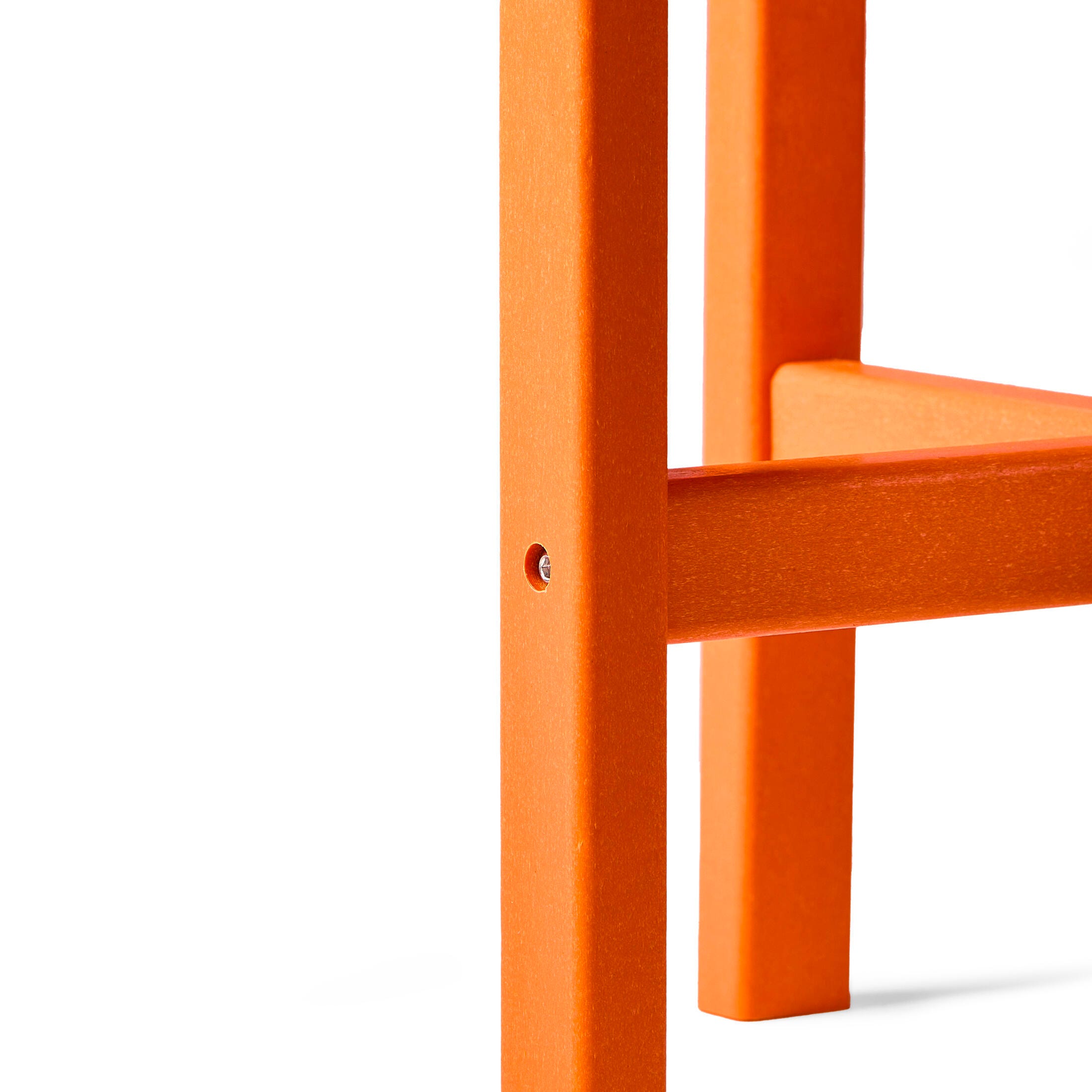 Seaside Outdoor Side Table, Orange, large