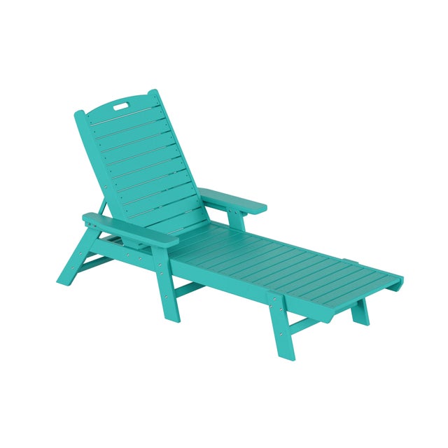 Westin Outdoor Chaise Lounge, Turquoise