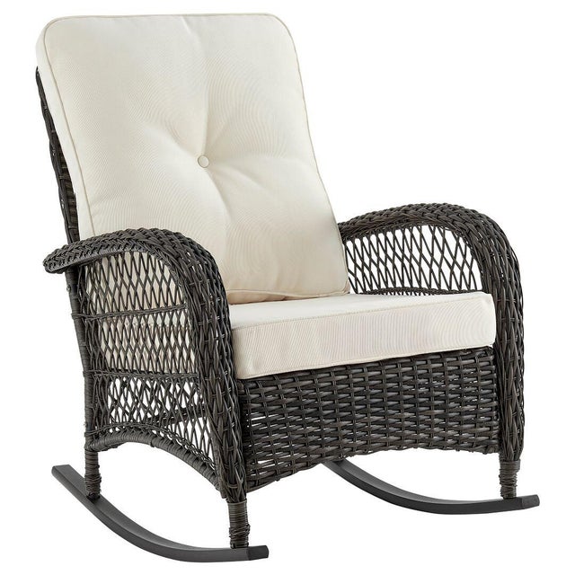 Fruttuo Outdoor Rocking Chair with Cushion