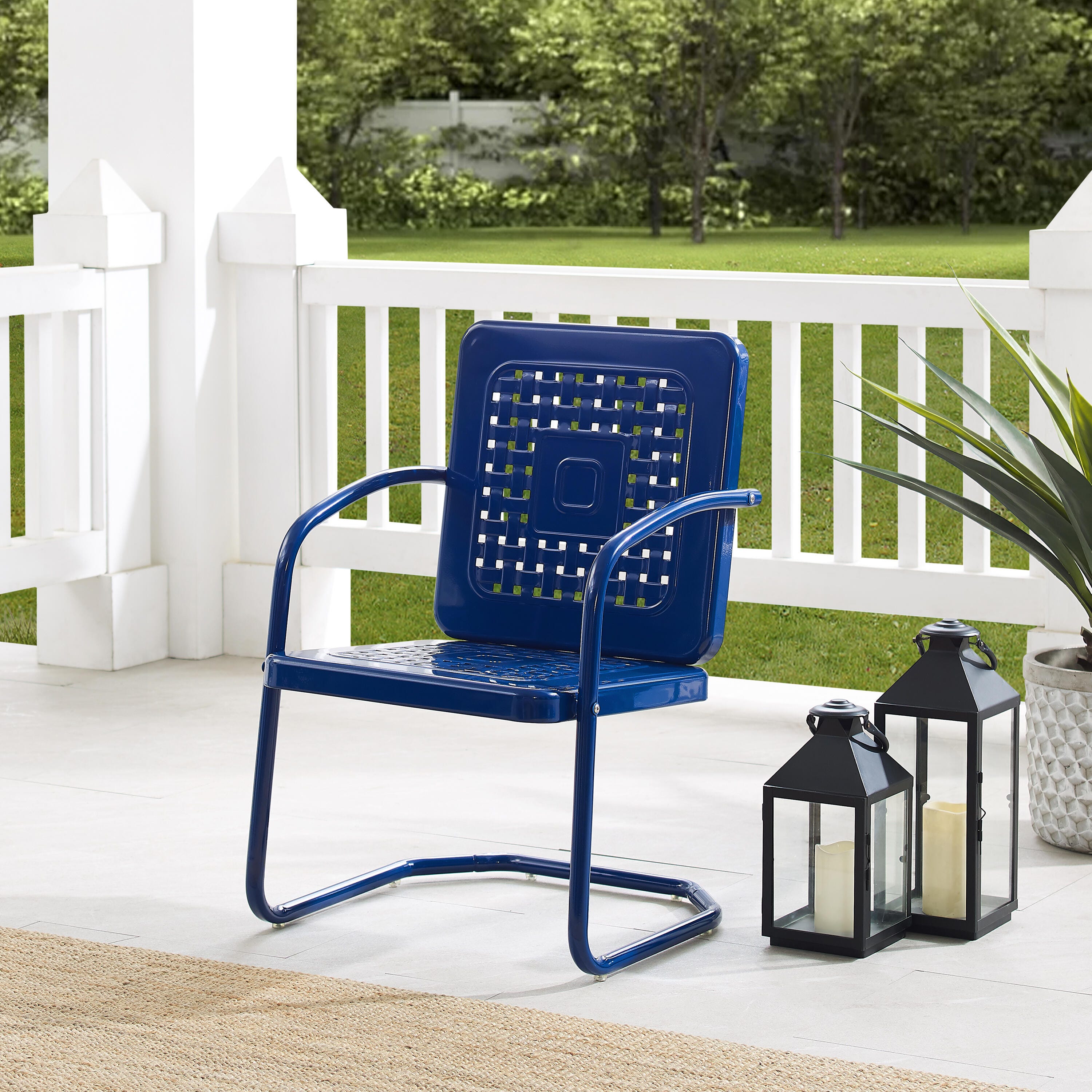 Crosley Furniture Bates Outdoor Dining Chair (Set of 2), , large