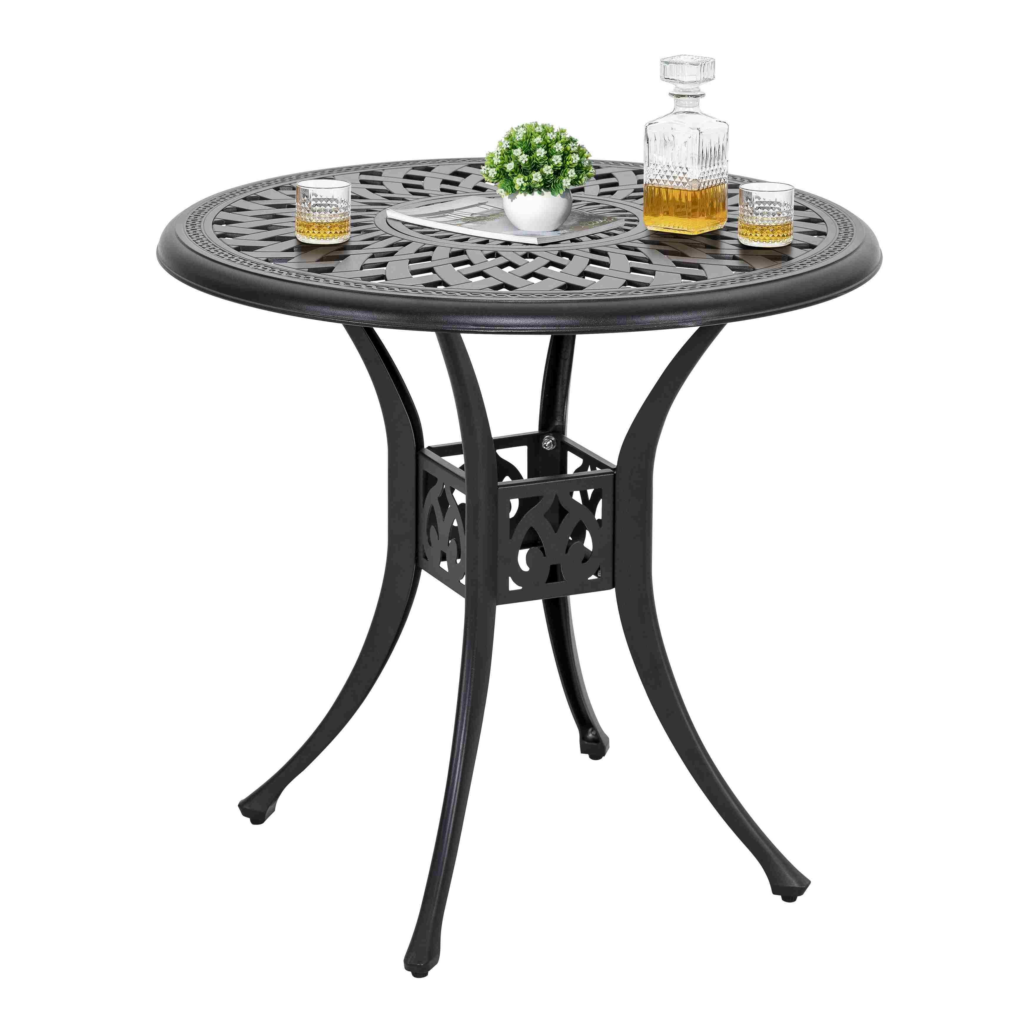 Nuu Garden 31" Outdoor Bistro Table, , large
