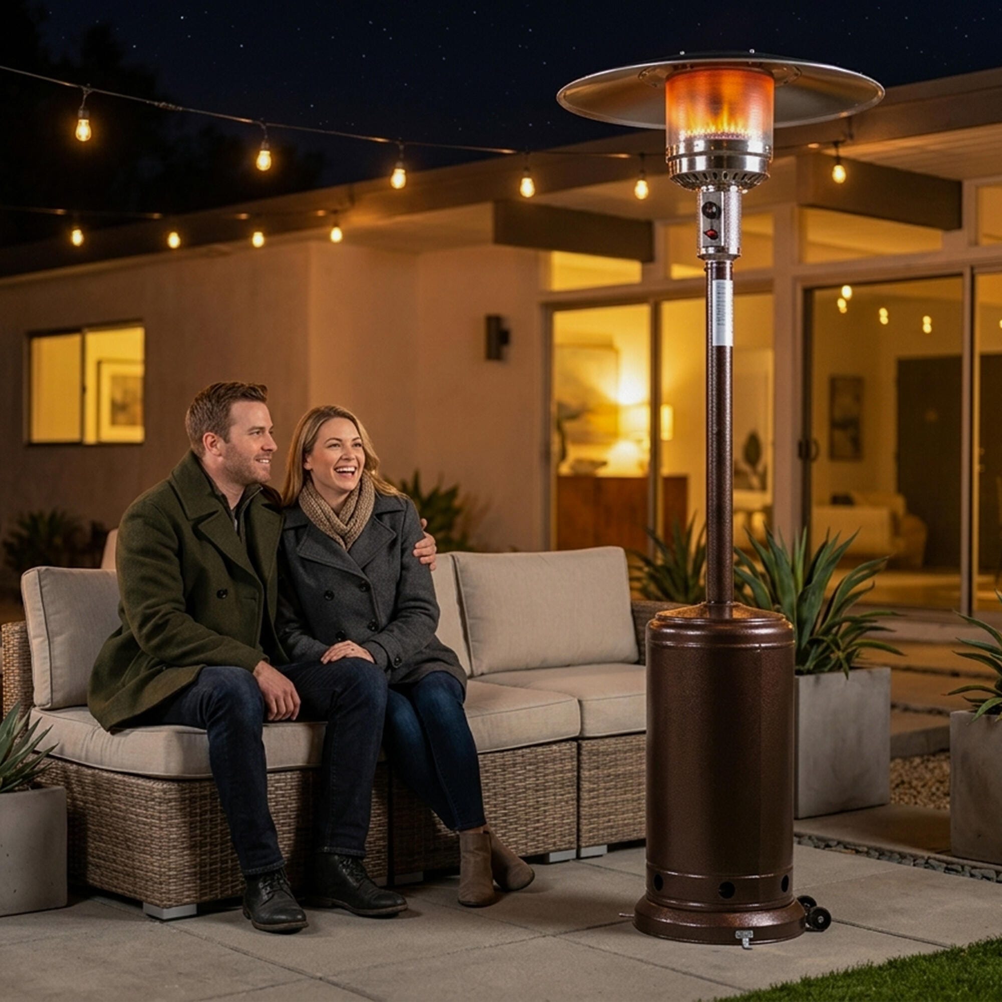 Nuu Garden Outdoor Gas Patio Heater, , large