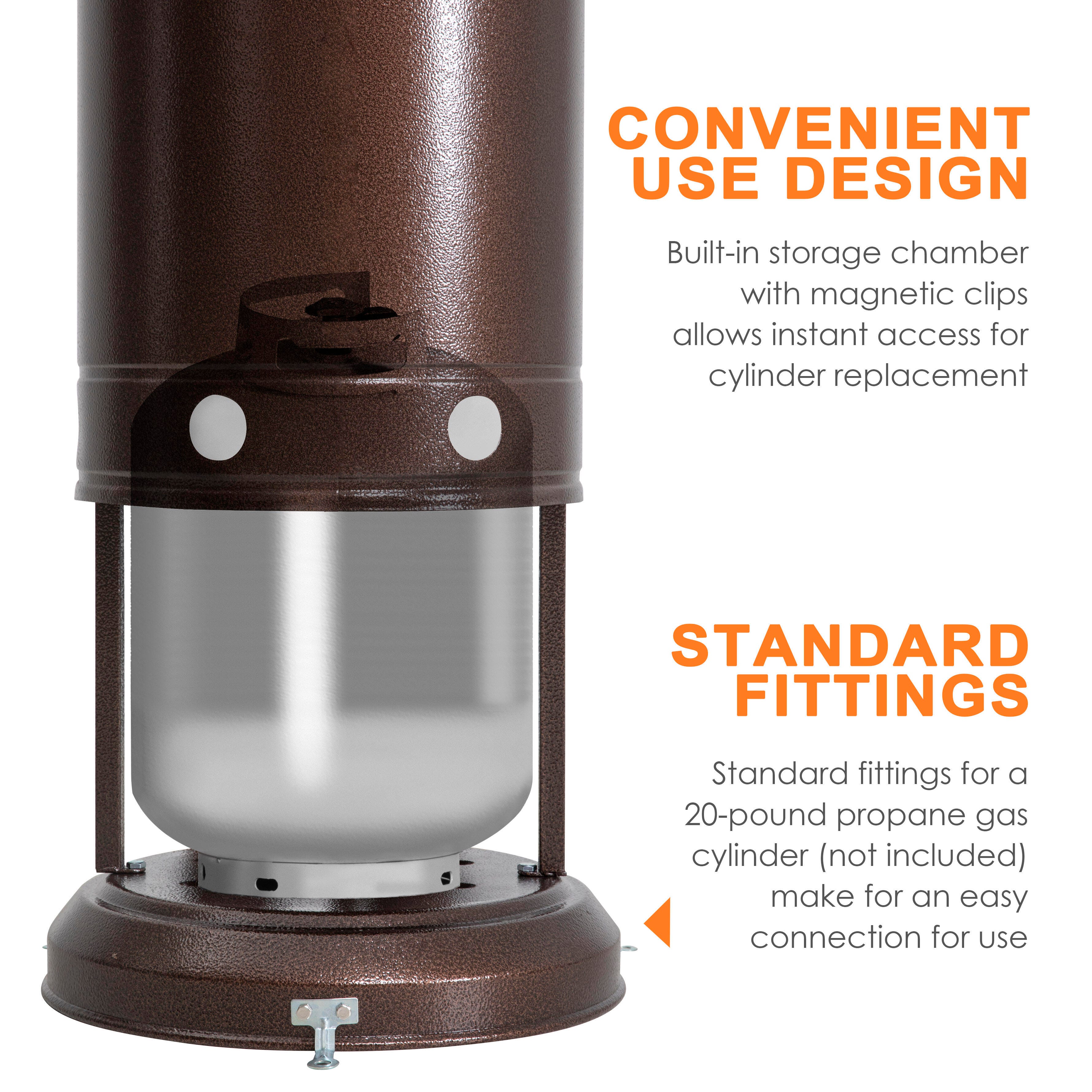 Nuu Garden Outdoor Gas Patio Heater, , large