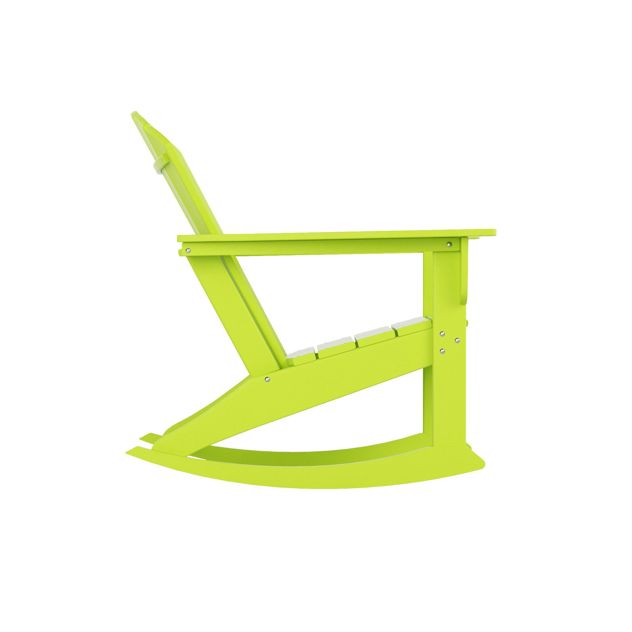 Bayview Classic Seashell Rocking Chair, Lime, large