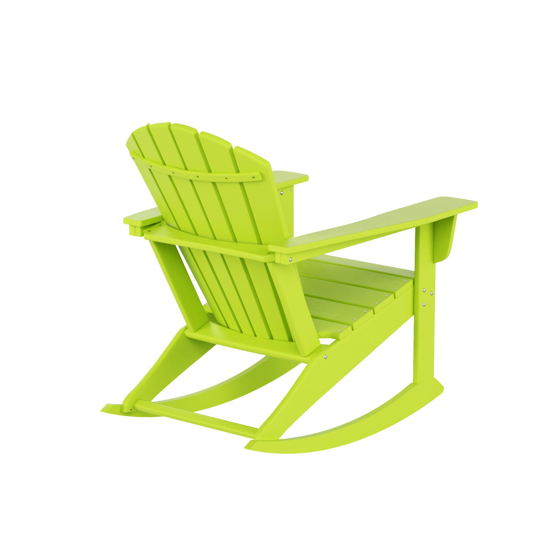 Bayview Classic Seashell Rocking Chair, Lime, large