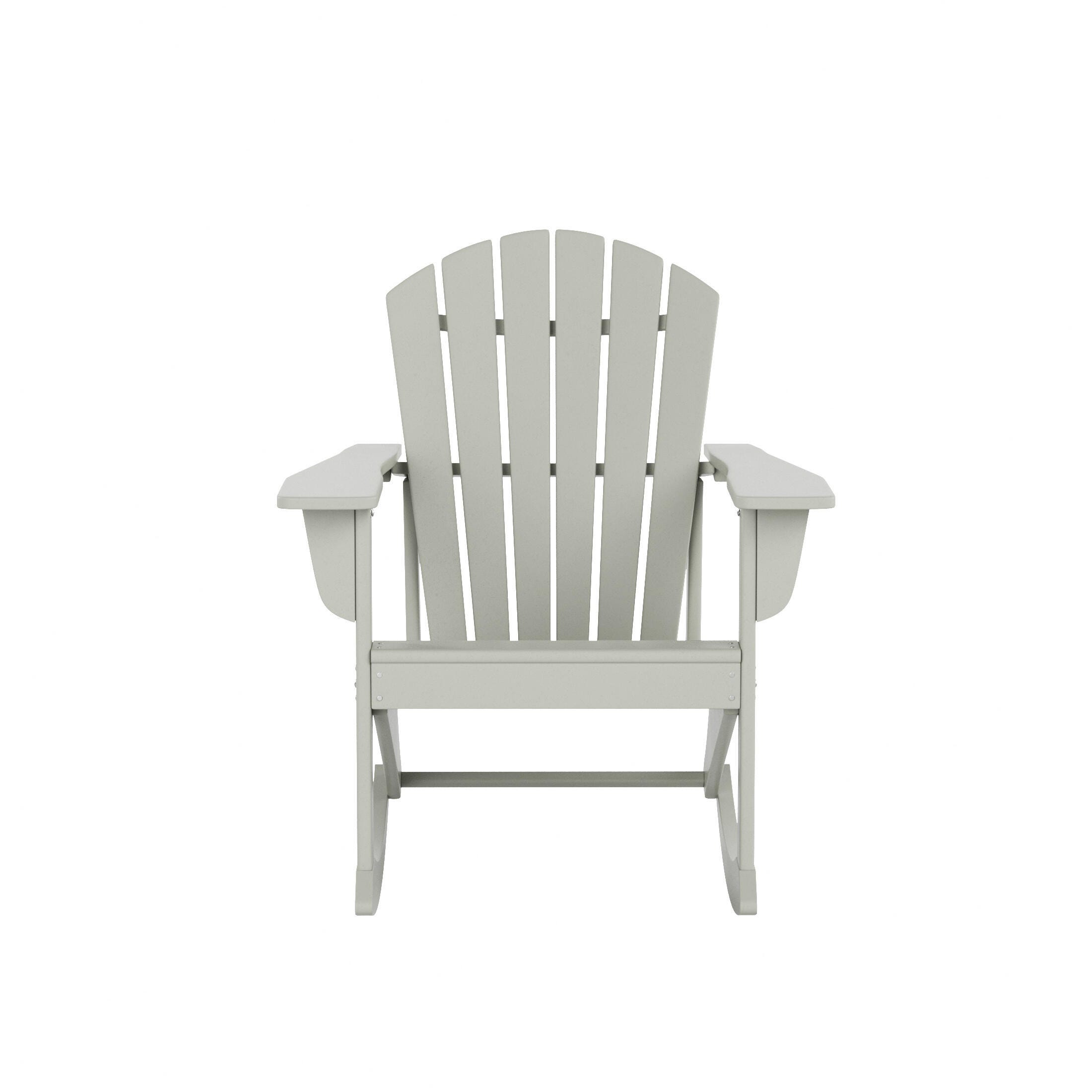 Bayview Classic Seashell Rocking Chair, Sand, large