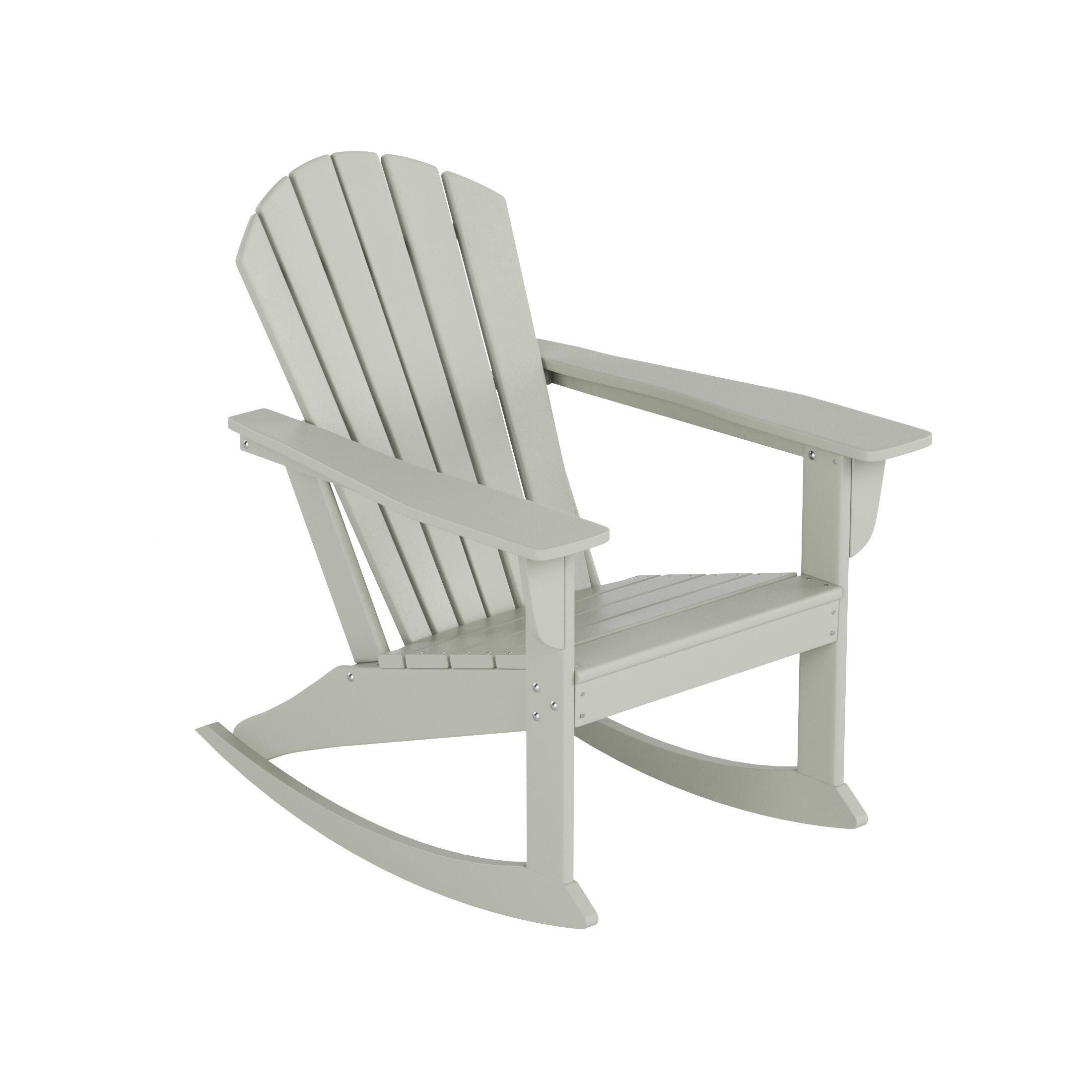 Bayview Classic Seashell Rocking Chair, Sand, large