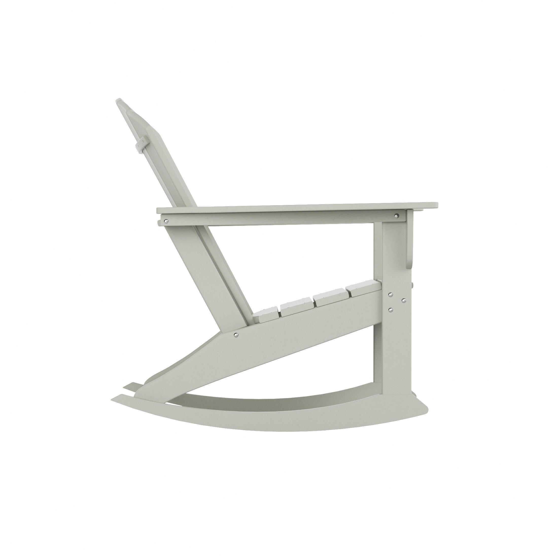Bayview Classic Seashell Rocking Chair, Sand, large