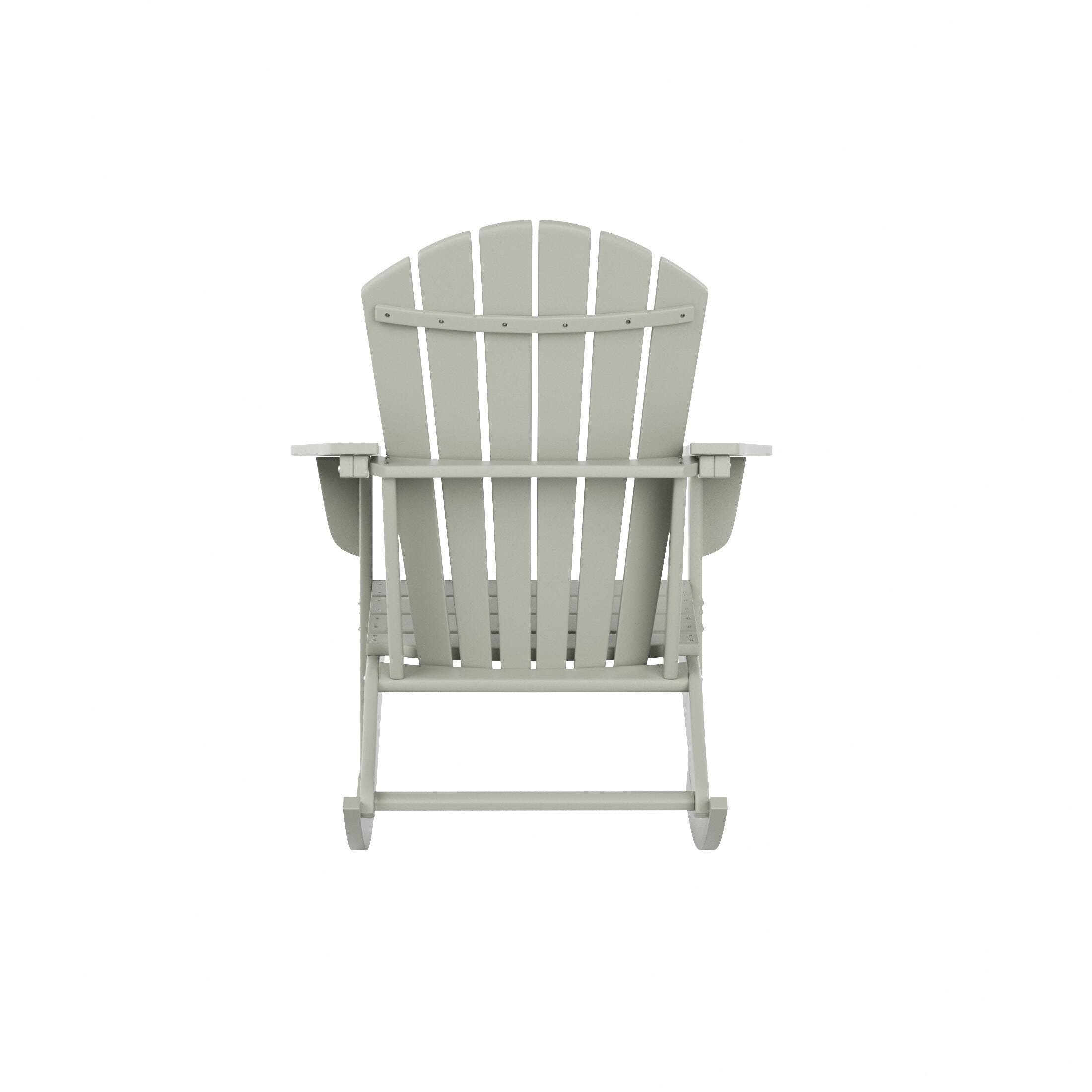 Bayview Classic Seashell Rocking Chair, Sand, large
