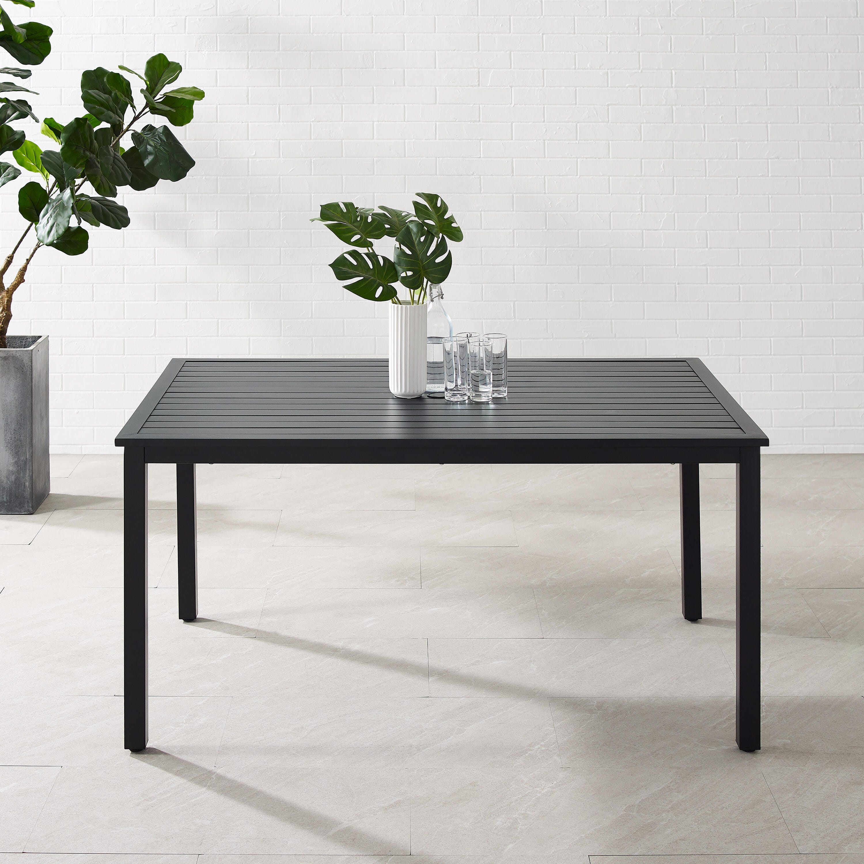 Hansen Outdoor Dining Table, , large