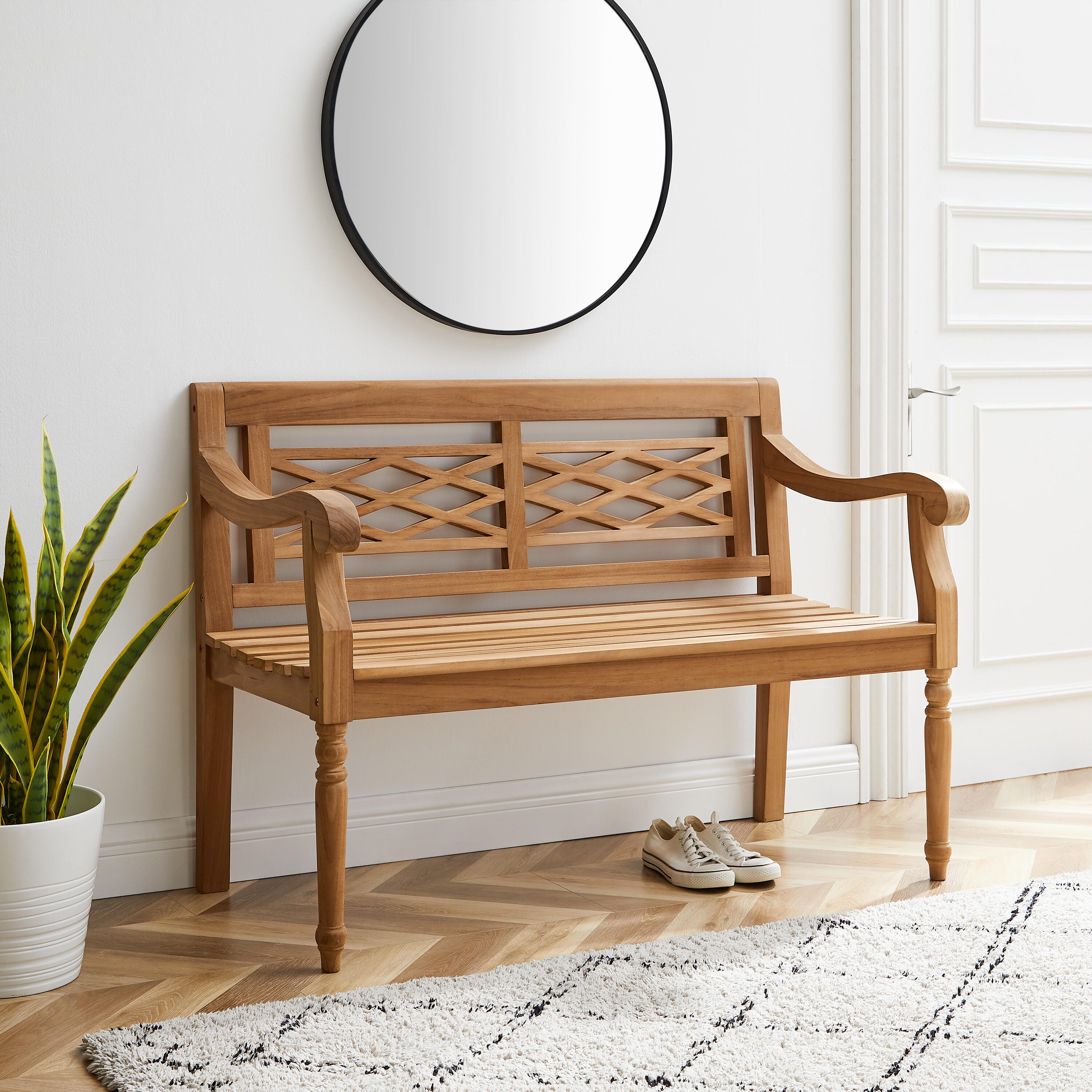 Olivier Outdoor Bench, , large