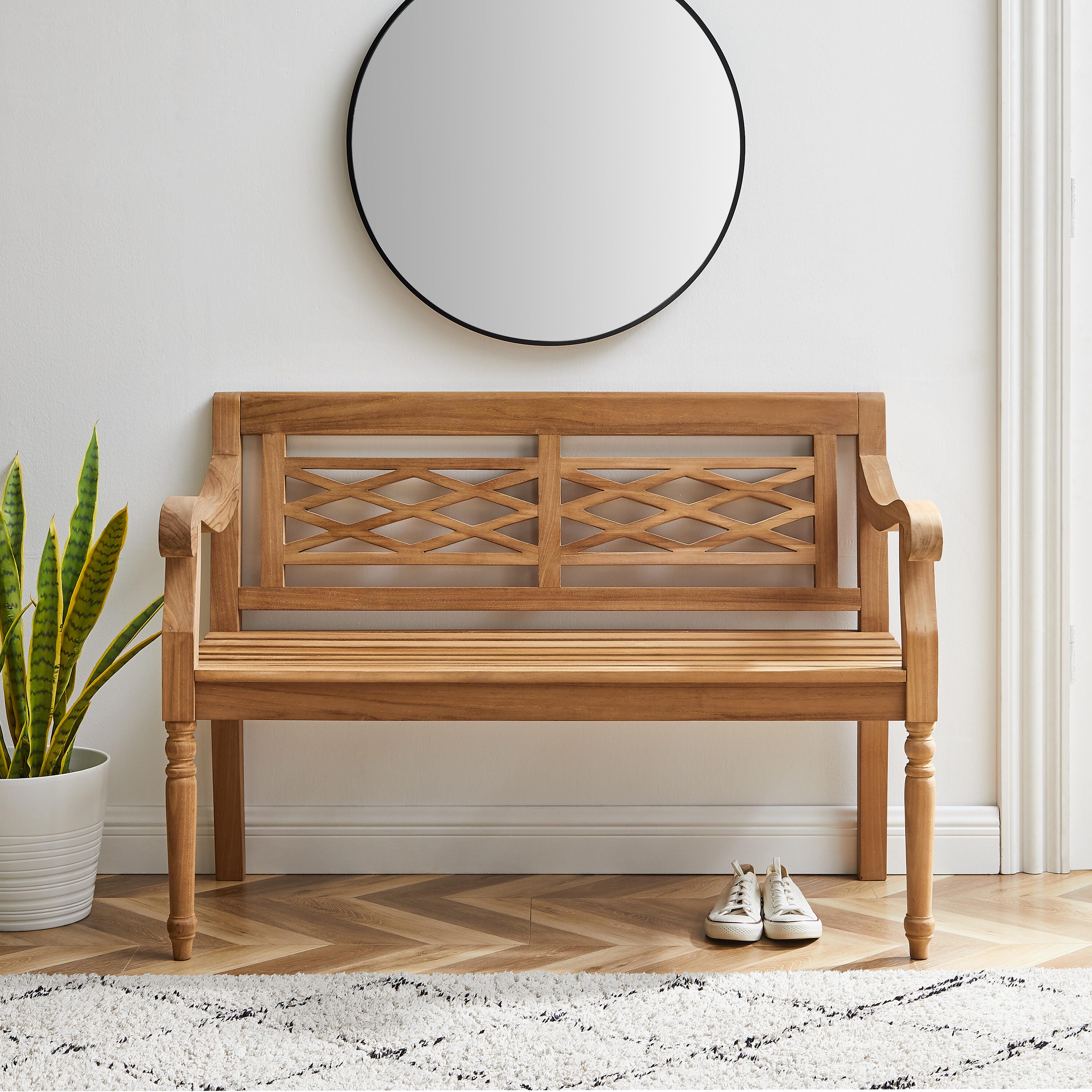 Olivier Outdoor Bench, , large