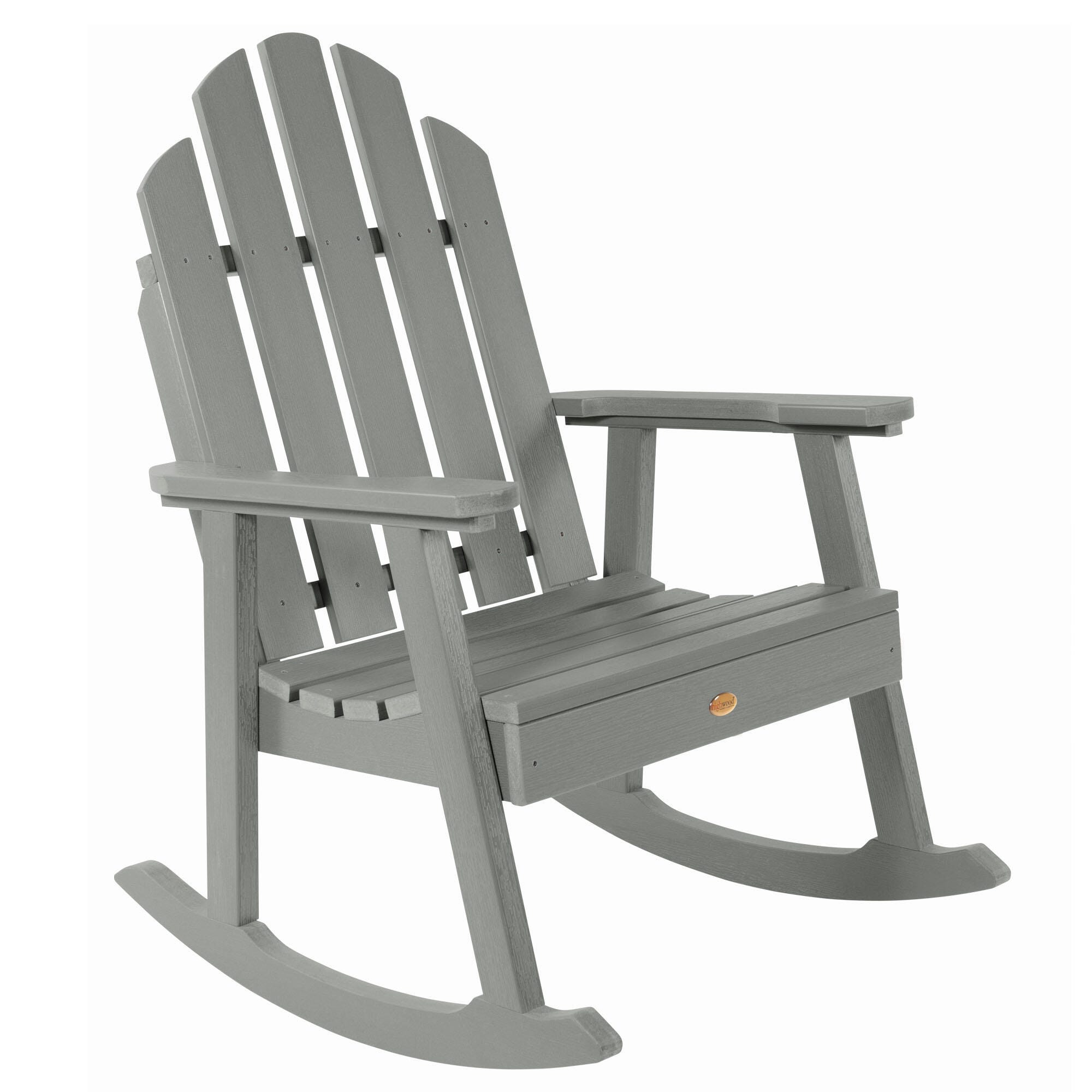 Highwood USA Classic Westport Garden Rocking Chair, Coastal Teak, large