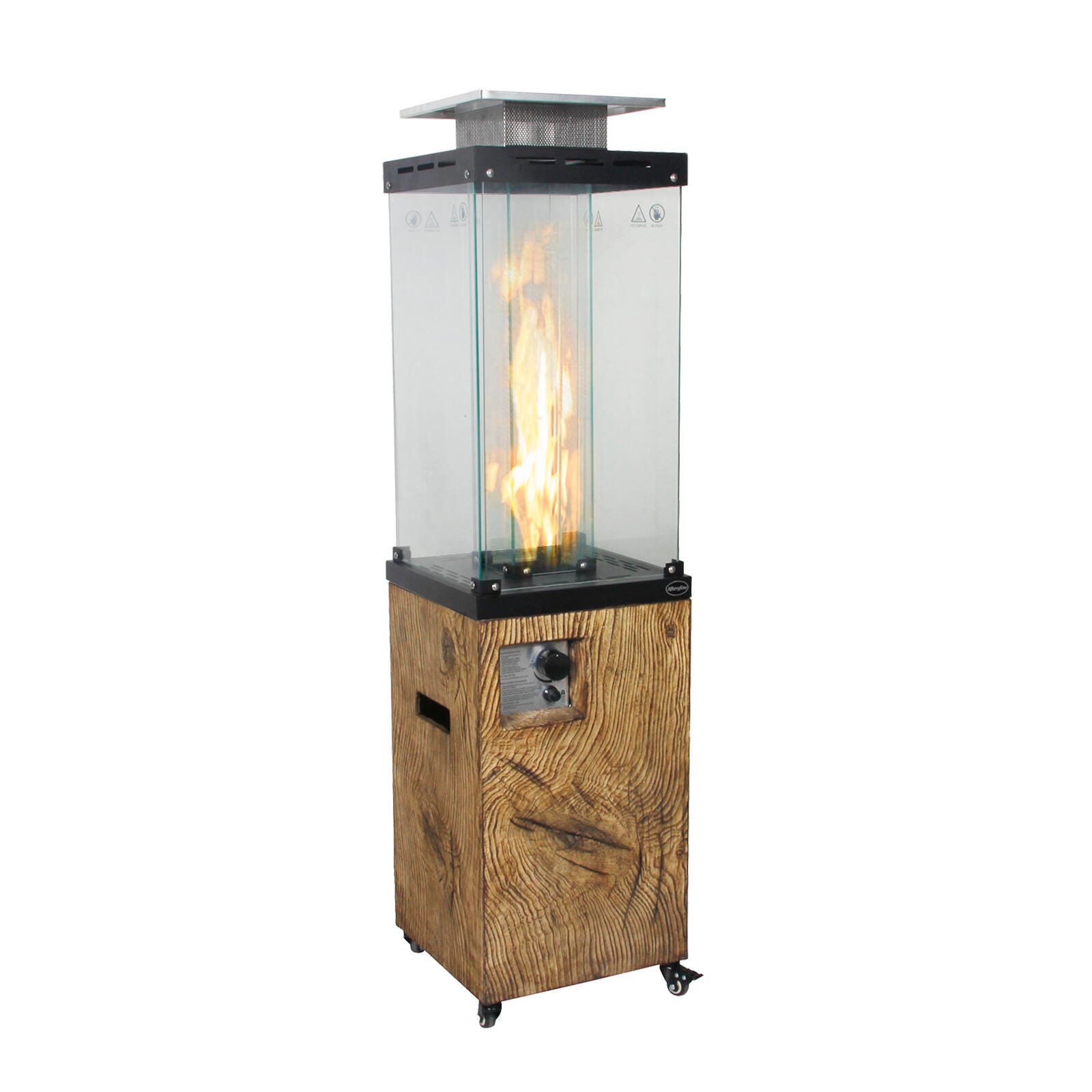 AFTERGLOW Outdoor Patio Heater, Antique Yellow, large