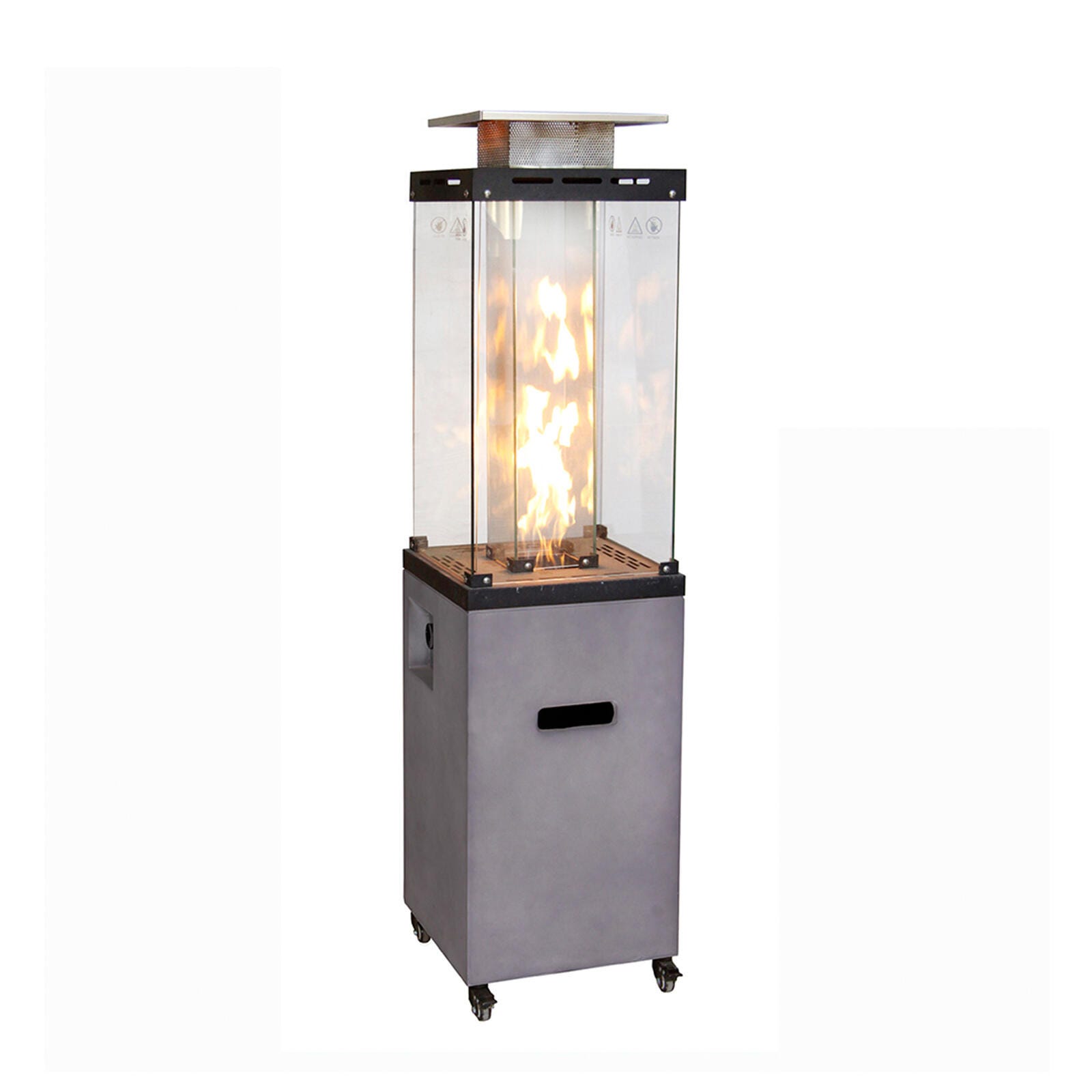 AFTERGLOW Outdoor Patio Heater, Light Gray, large