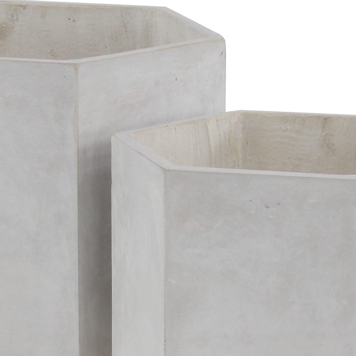 CosmoLiving by Cosmopolitan Indoor/Outdoor Planter with Legs Set of 2, , large