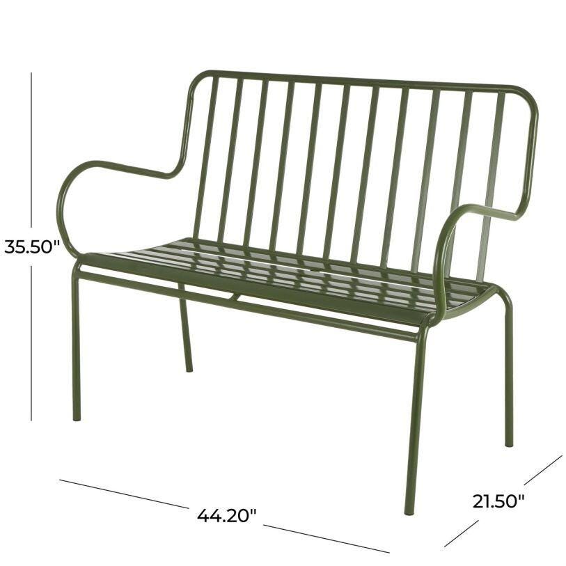 Bayberry Lane Outdoor Bench, , large