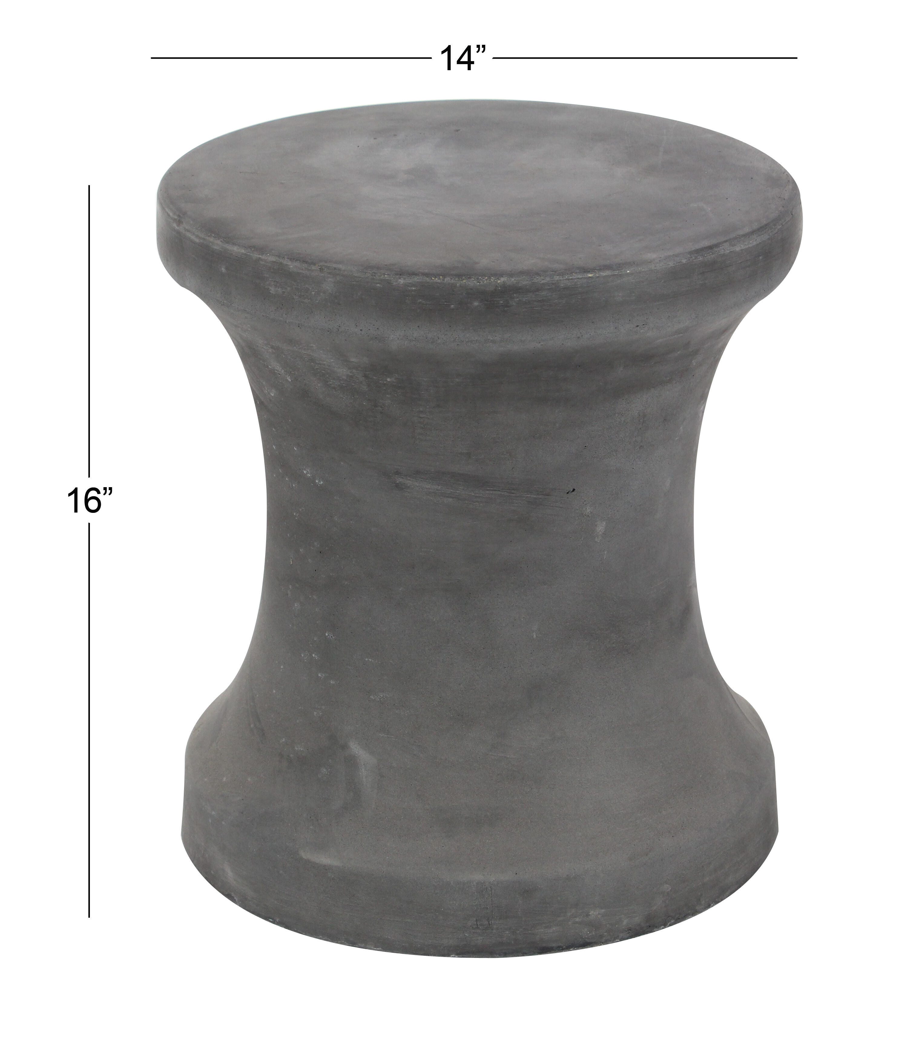 Bayberry Lane Outdoor Accent Table, Black, large