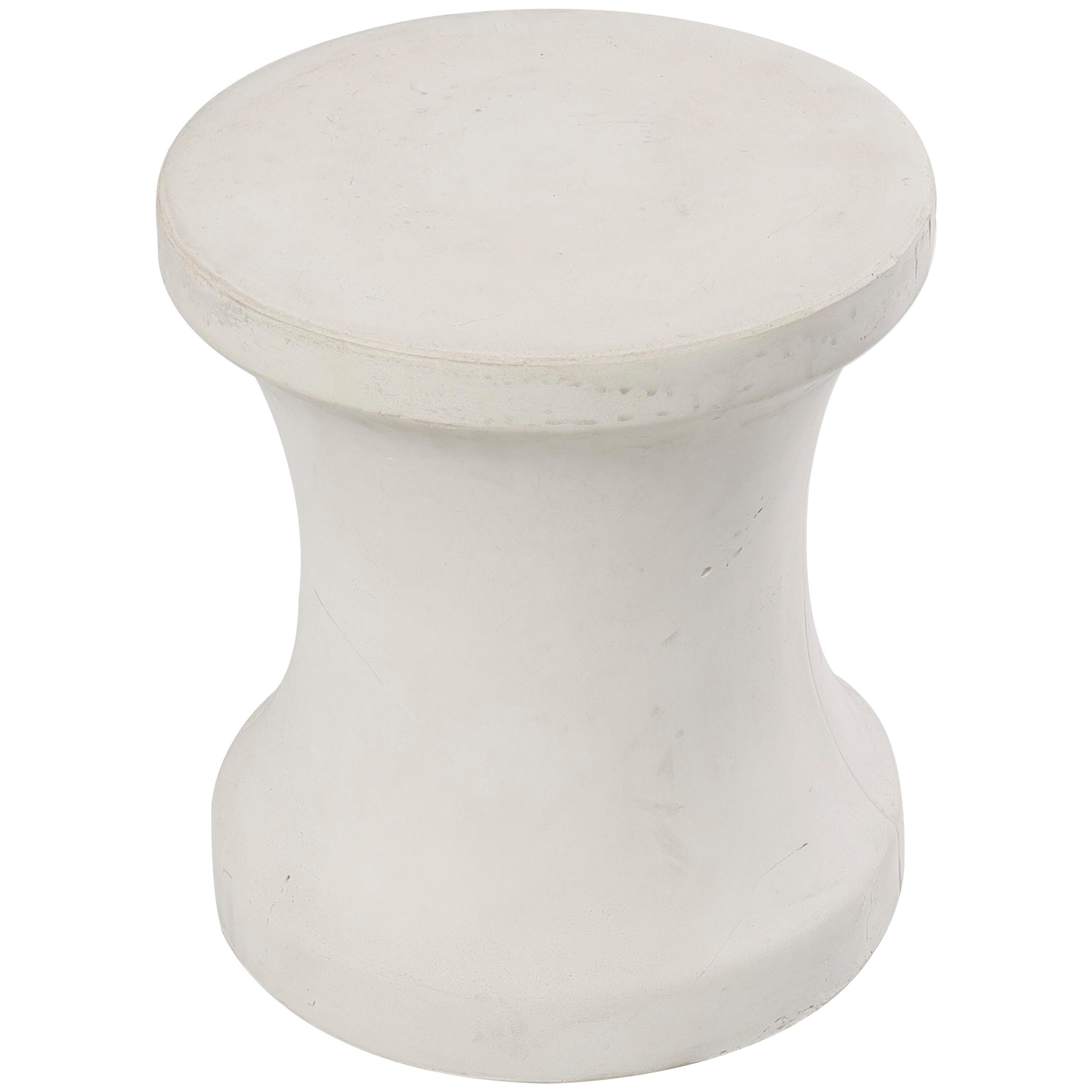 Bayberry Lane Outdoor Accent Table, White, large