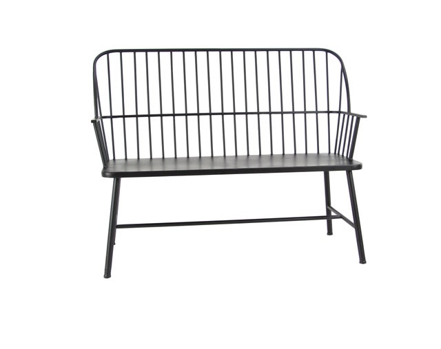 Bayberry Lane High Back Frame Outdoor Bench