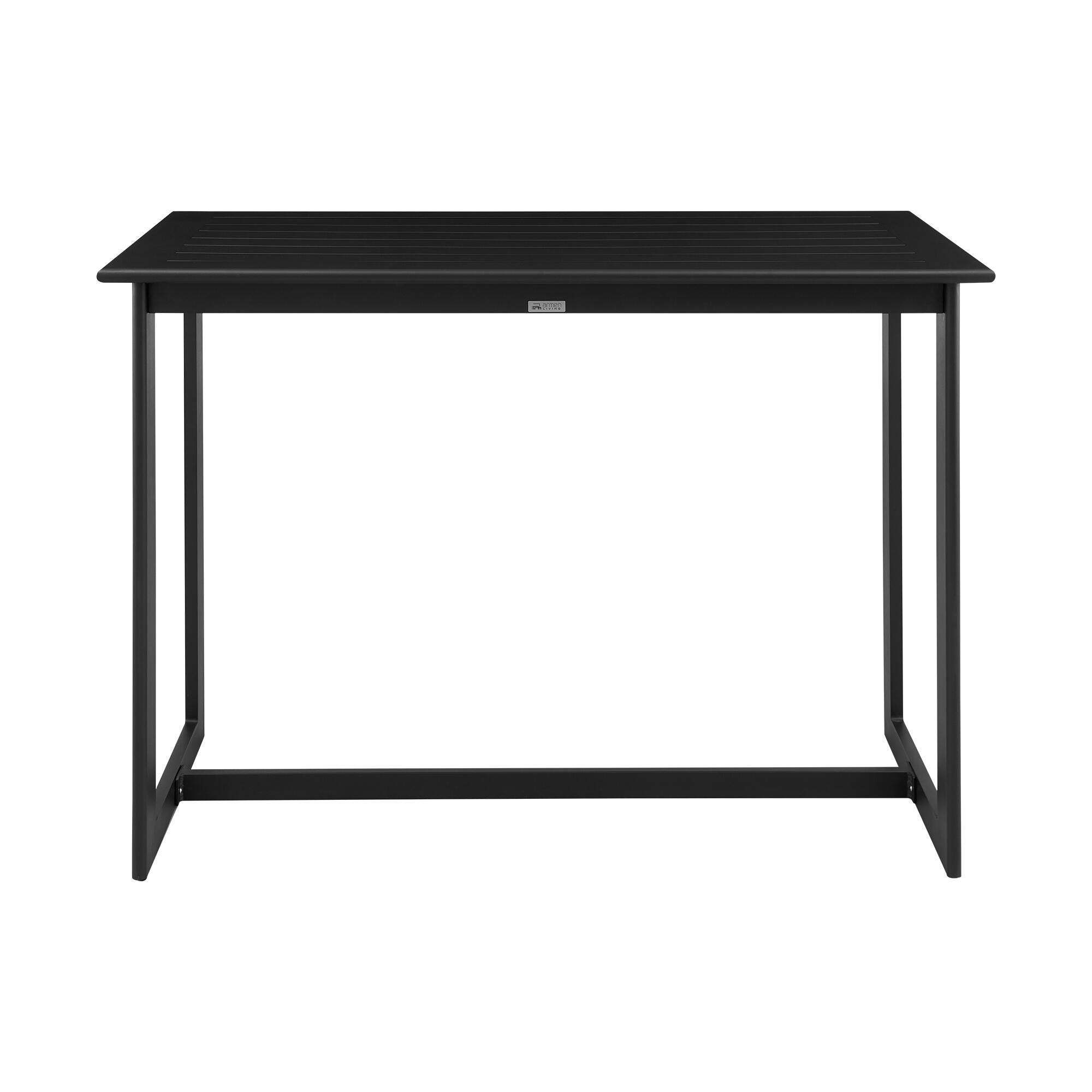 Cayman Outdoor Patio Bar Height Dining Table, , large