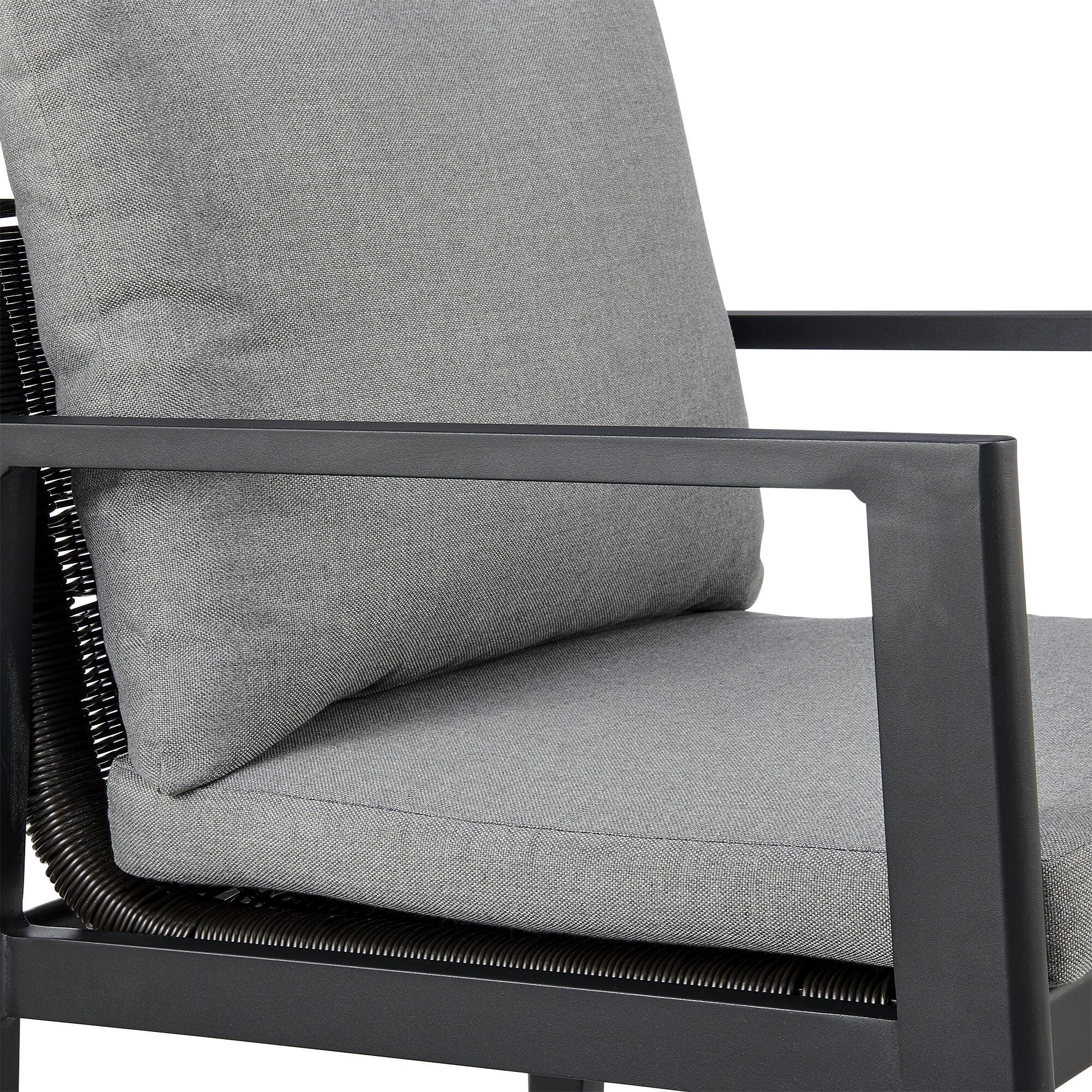Cayman Outdoor Patio Dining Chairs with Arms (Set of 2), , large