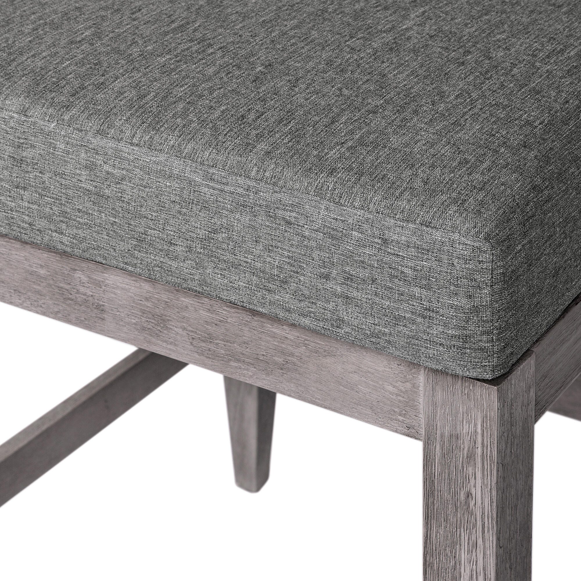 Vivid Outdoor Patio Bar Stool, Light Gray, large