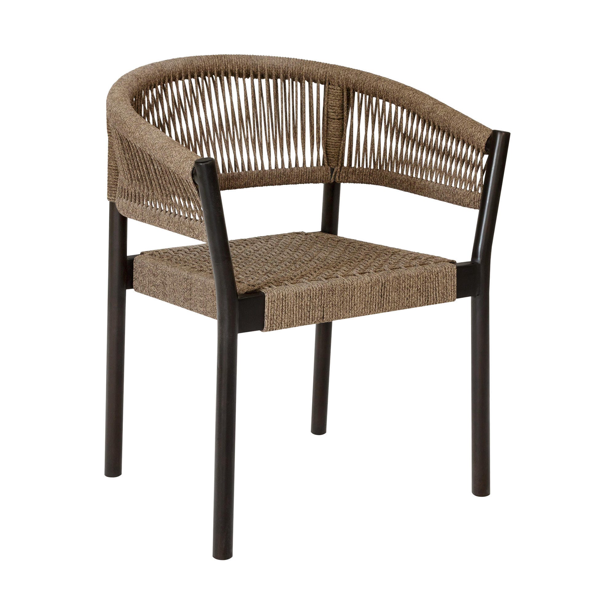 Doris Outdoor Patio Dining Chair (Set of 2), , large