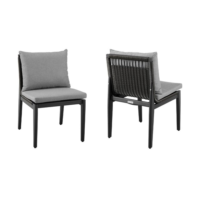 Cayman Outdoor Patio Dining Chairs (Set of 2)