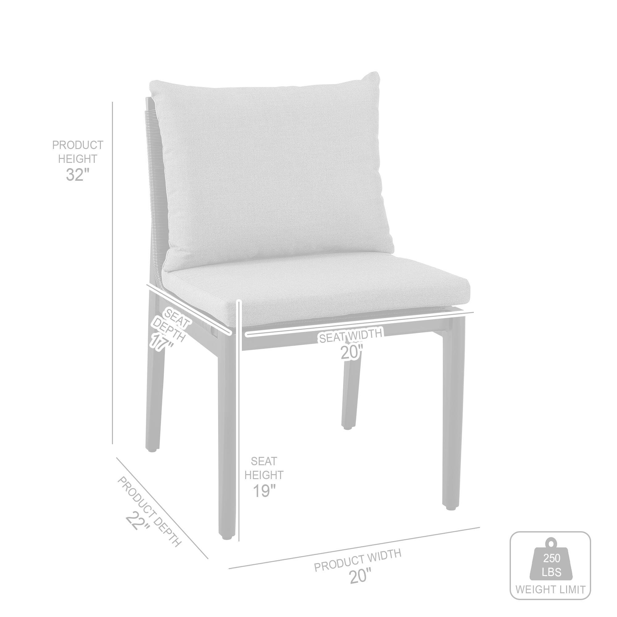 Cayman Outdoor Patio Dining Chairs (Set of 2), , large