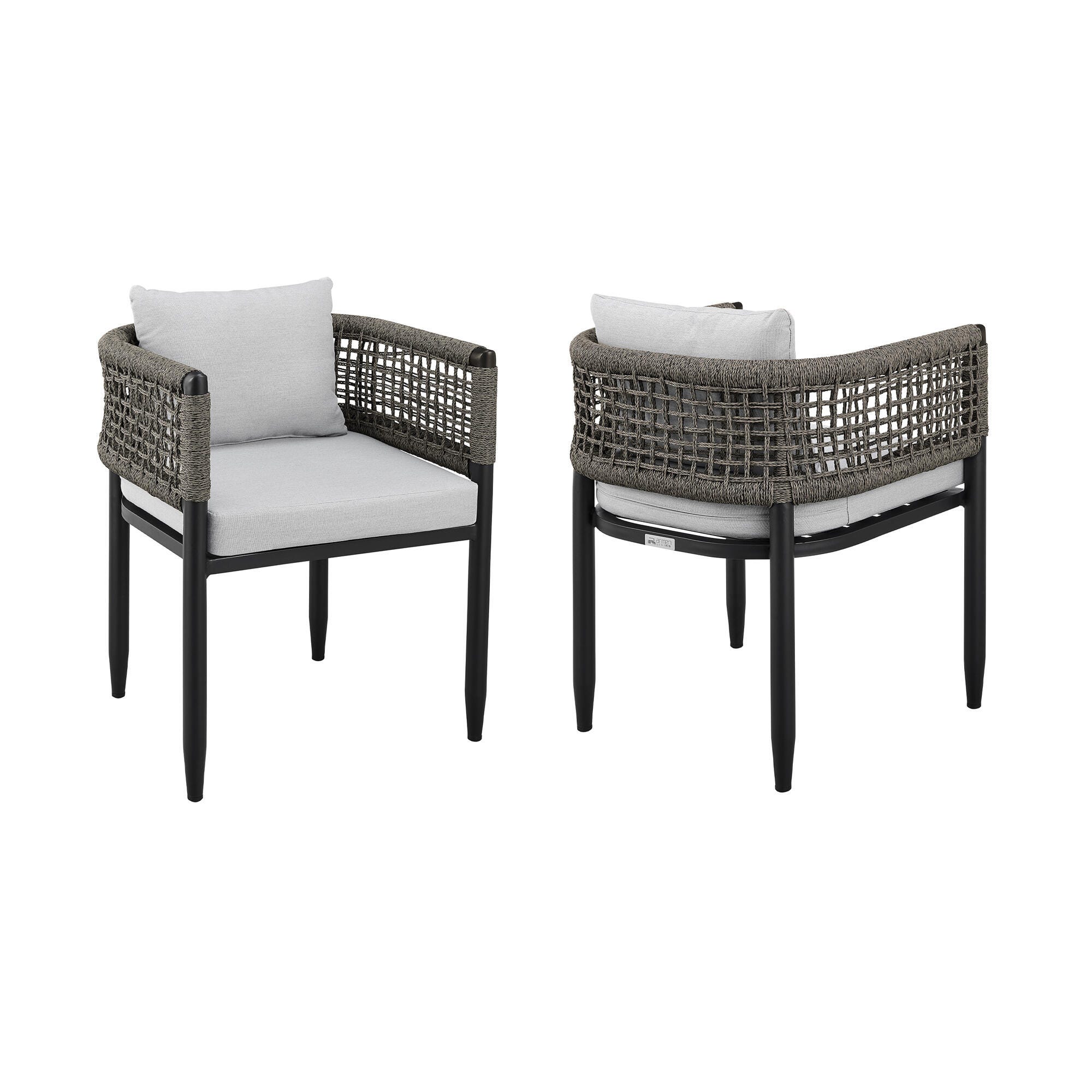 Alegria Outdoor Patio Dining Chair (Set of 2), , large