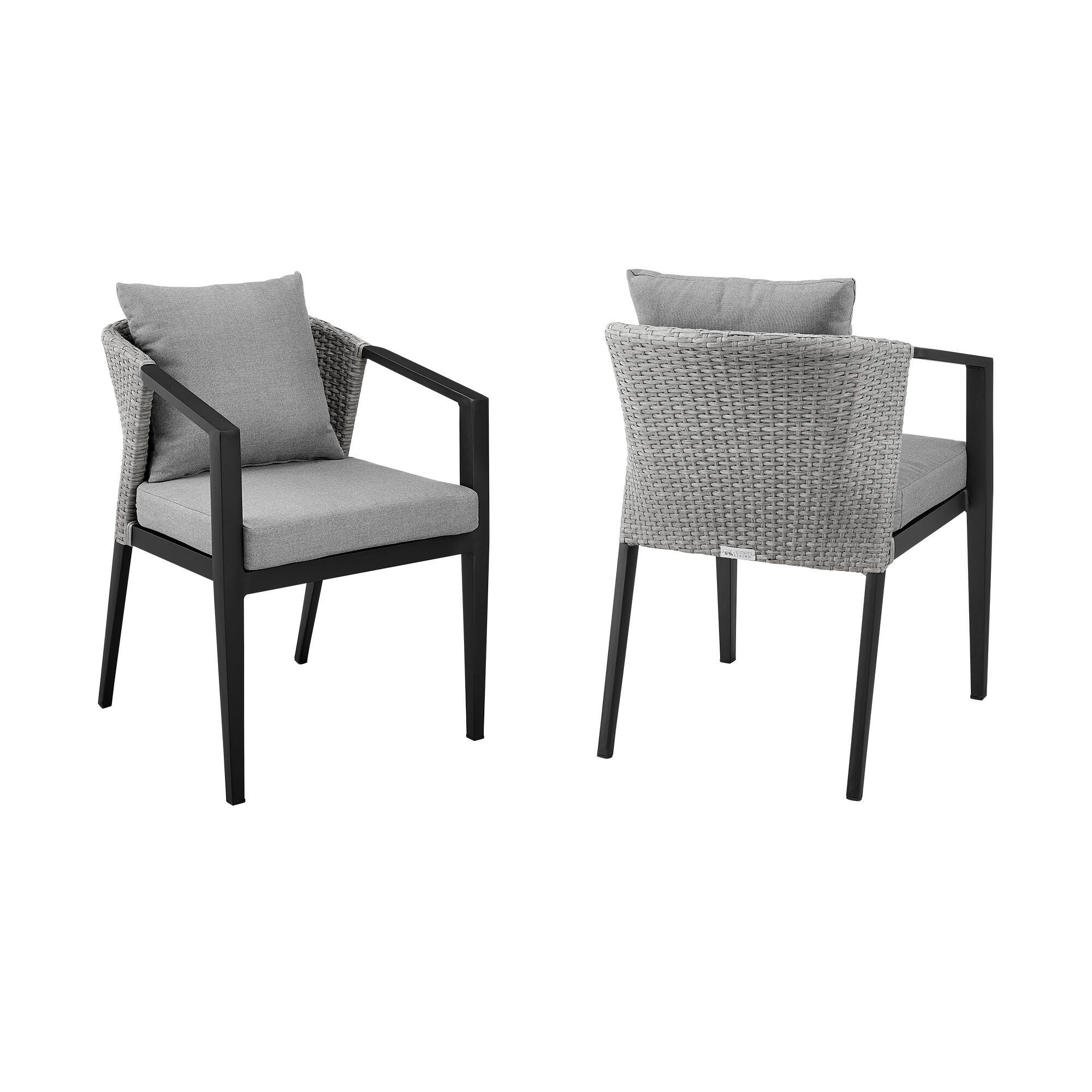 Palma Outdoor Patio Dining Chairs (Set of 2), , large