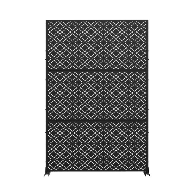 TranquilBreeze Palace Outdoor Privacy Screen Garden Fence