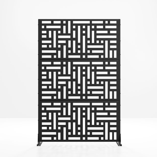 TranquilBreeze Streets Outdoor Privacy Screen Garden Fence
