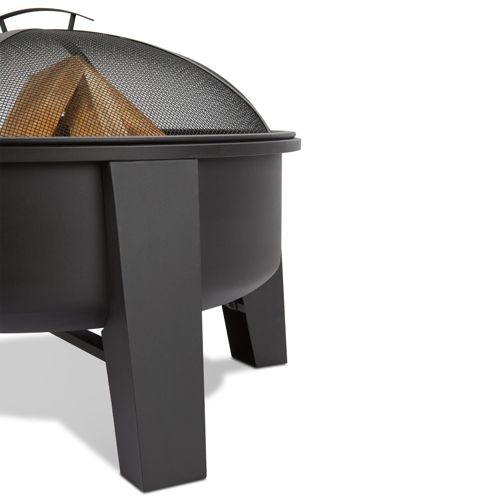 Real Flame Forster Wood Burning Fire Pit, , large