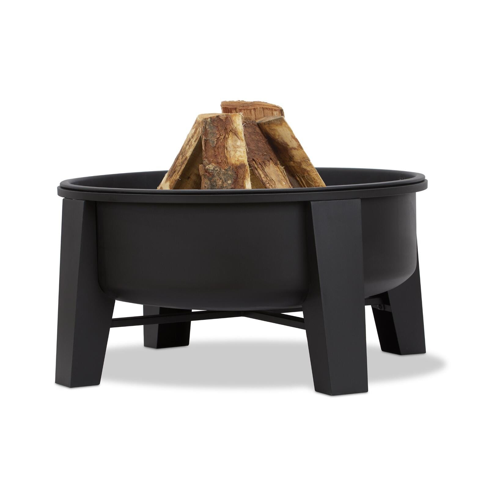 Real Flame Forster Wood Burning Fire Pit, , large