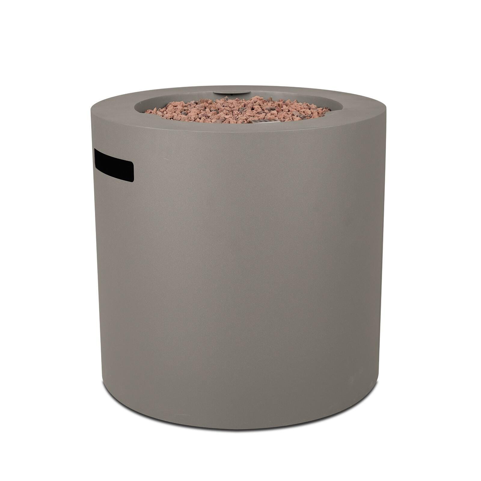 Real Flame Hephaestus Propane Fire Pit, Mist Gray, large