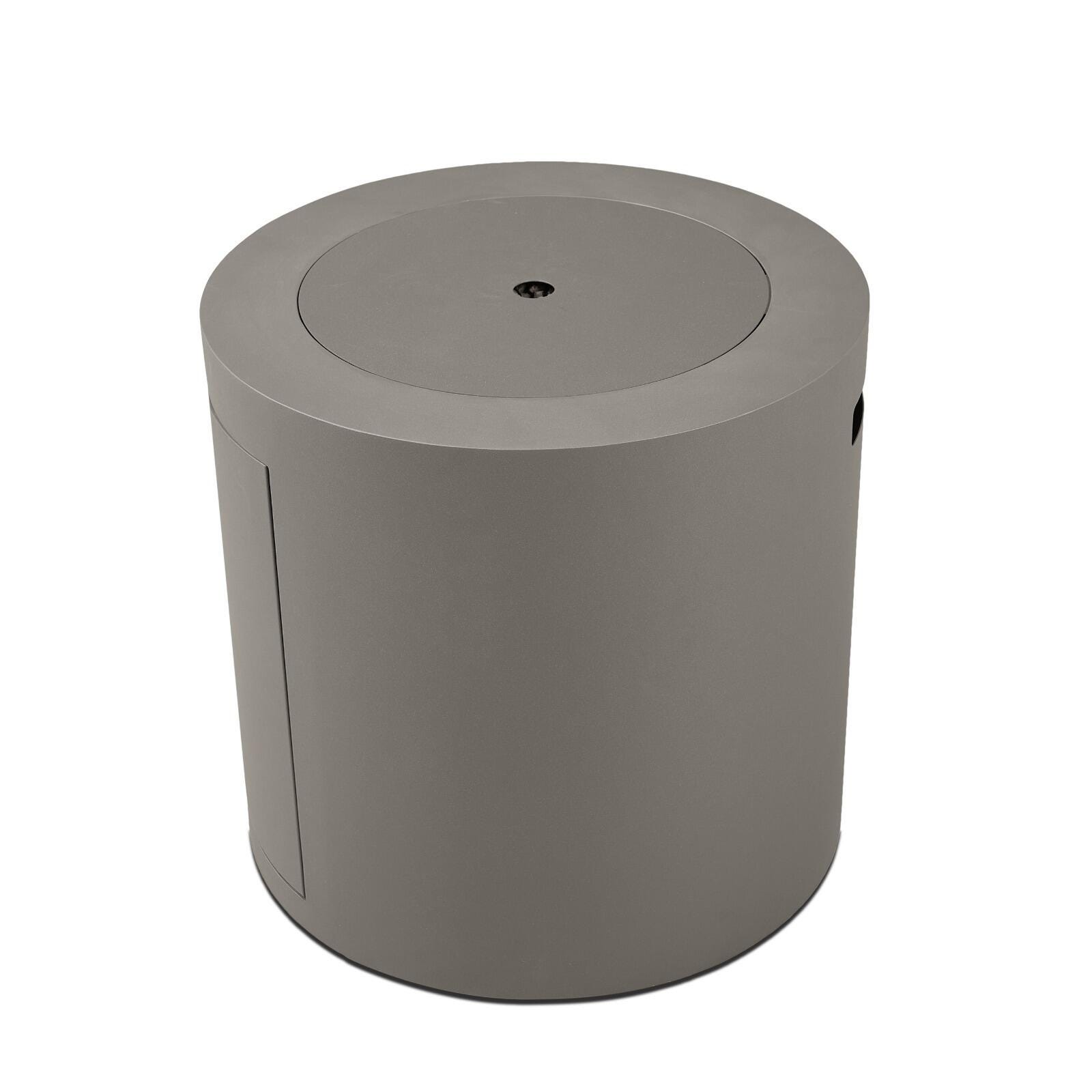 Real Flame Hephaestus Propane Fire Pit, Mist Gray, large