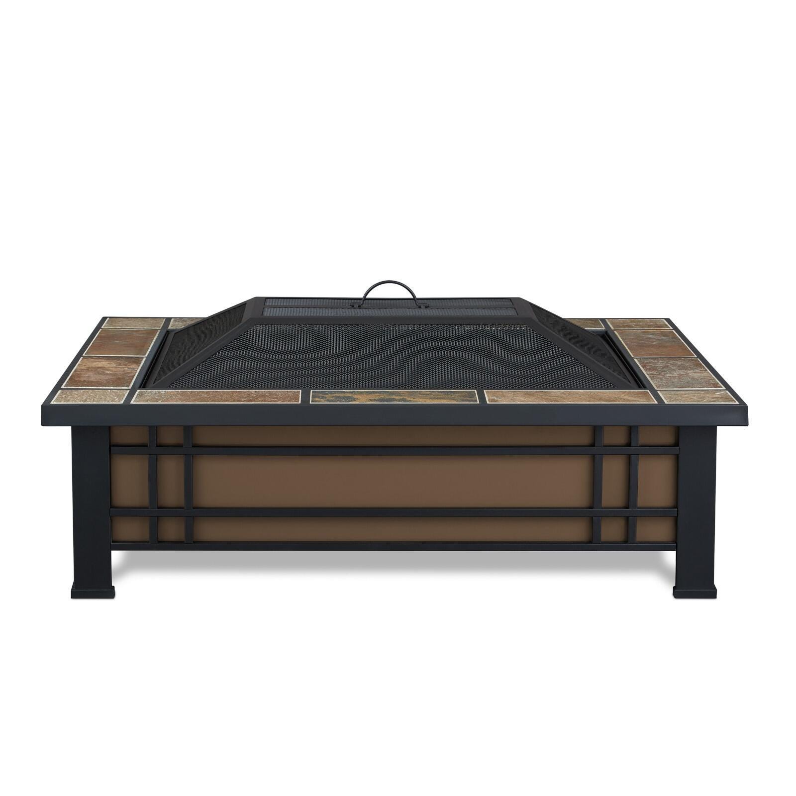 Real Flame Hudson Wood Burning Fire Pit, , large