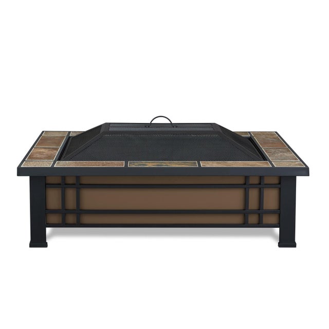 Real Flame Hudson Wood Burning Fire Pit
