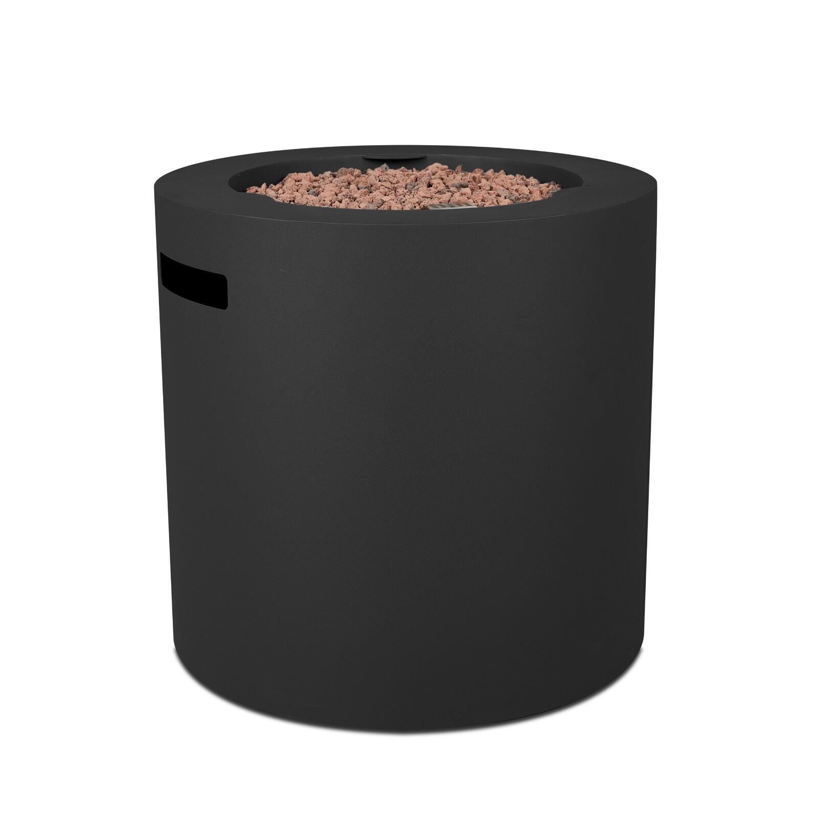 Real Flame Hephaestus Propane Fire Pit, Black, large