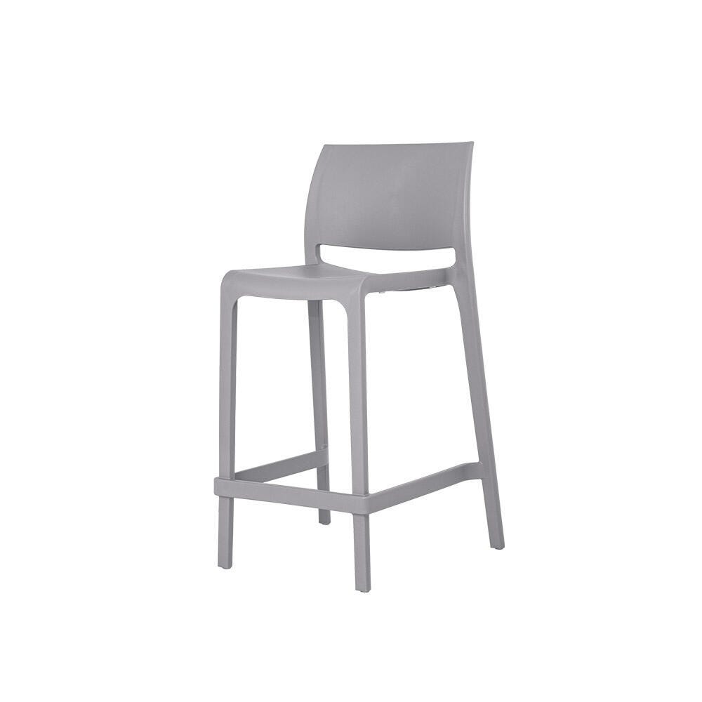 Sensilla Counter Stool (Set of 2), Gray, large
